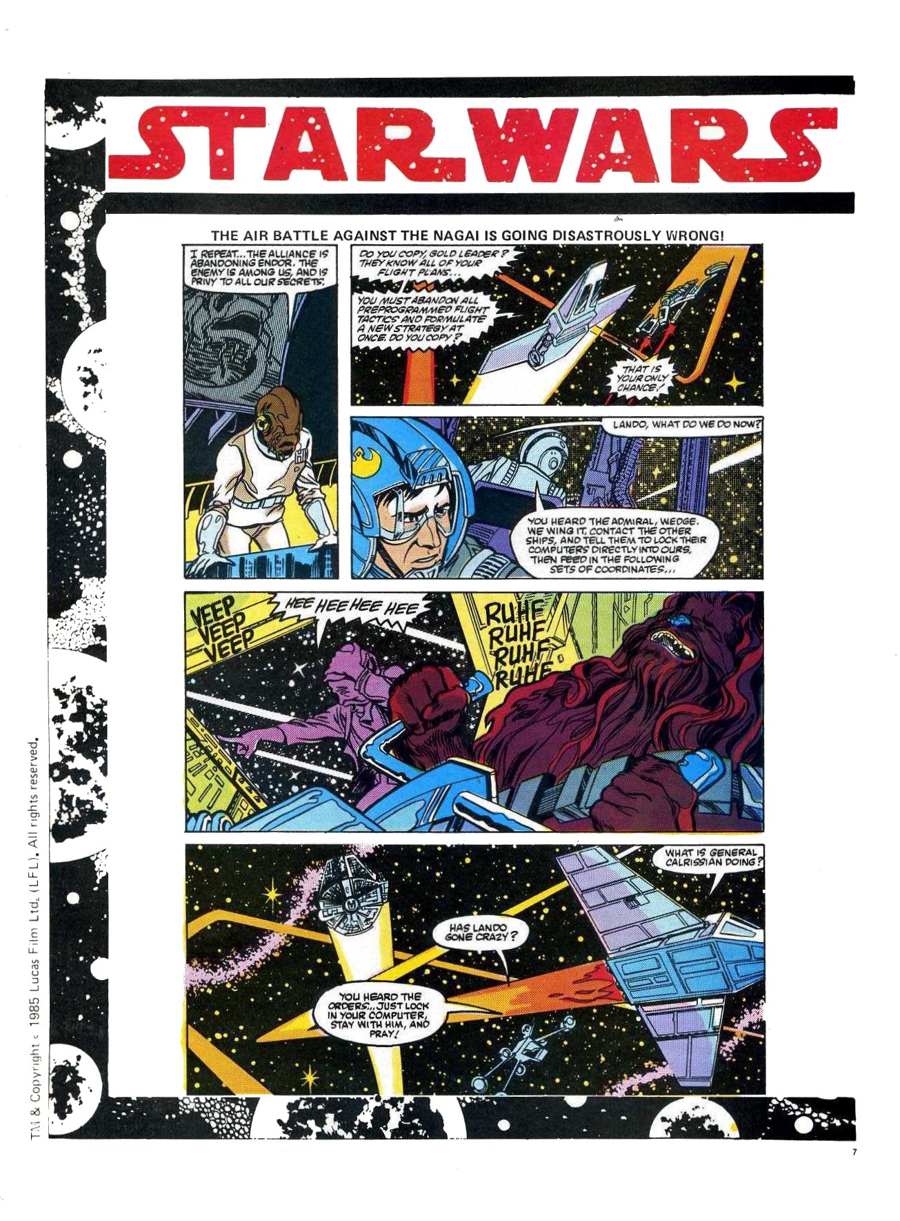 Read online Return of the Jedi comic -  Issue #121 - 7