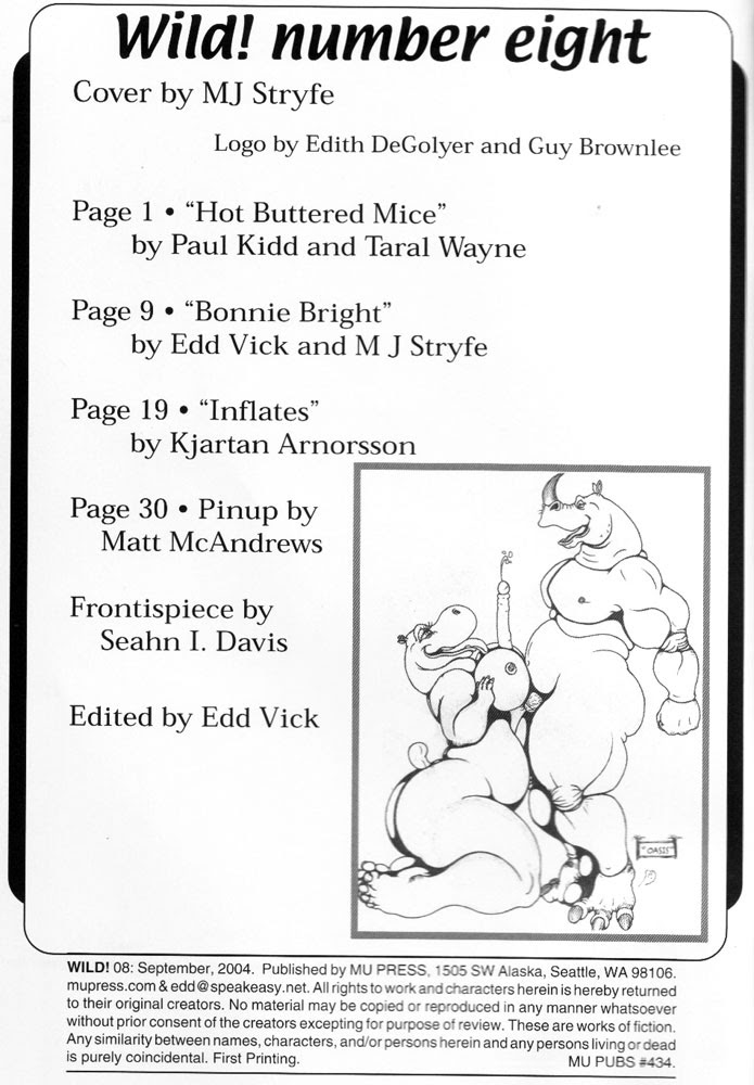 Read online Wild! (2003) comic -  Issue #8 - 2