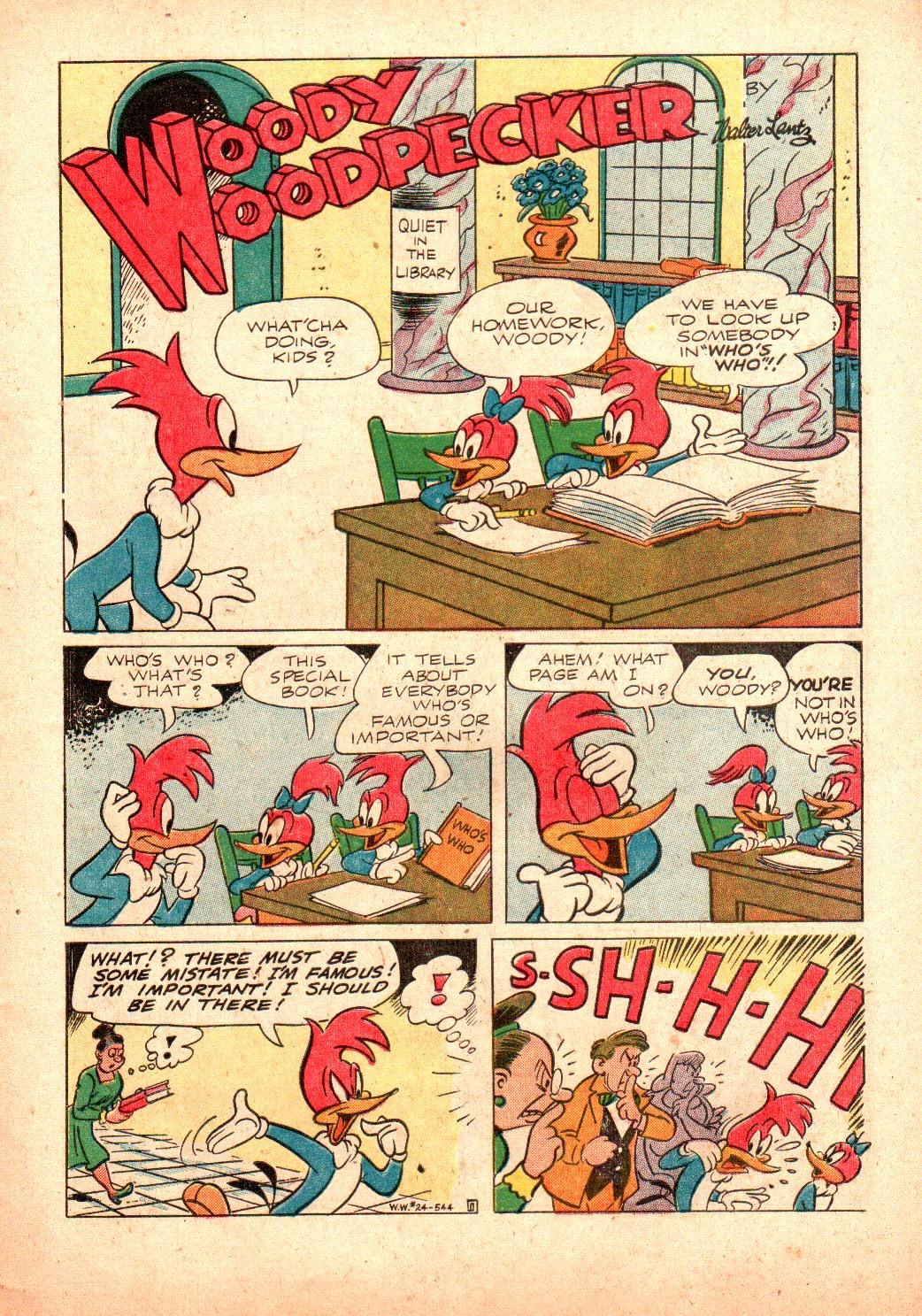 Read online Walter Lantz Woody Woodpecker (1952) comic -  Issue #24 - 3