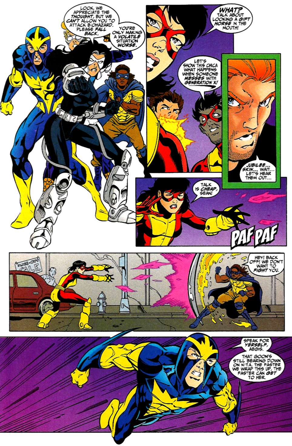 Read online New Warriors (1999) comic -  Issue #5 - 17