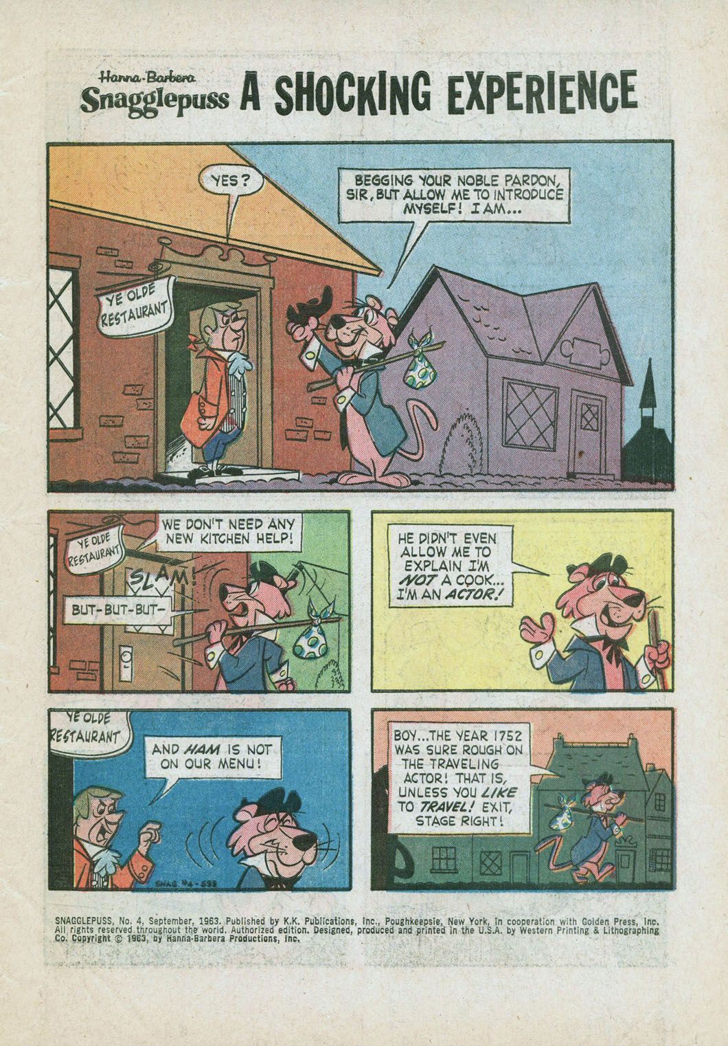 Read online Snagglepuss comic -  Issue #4 - 3