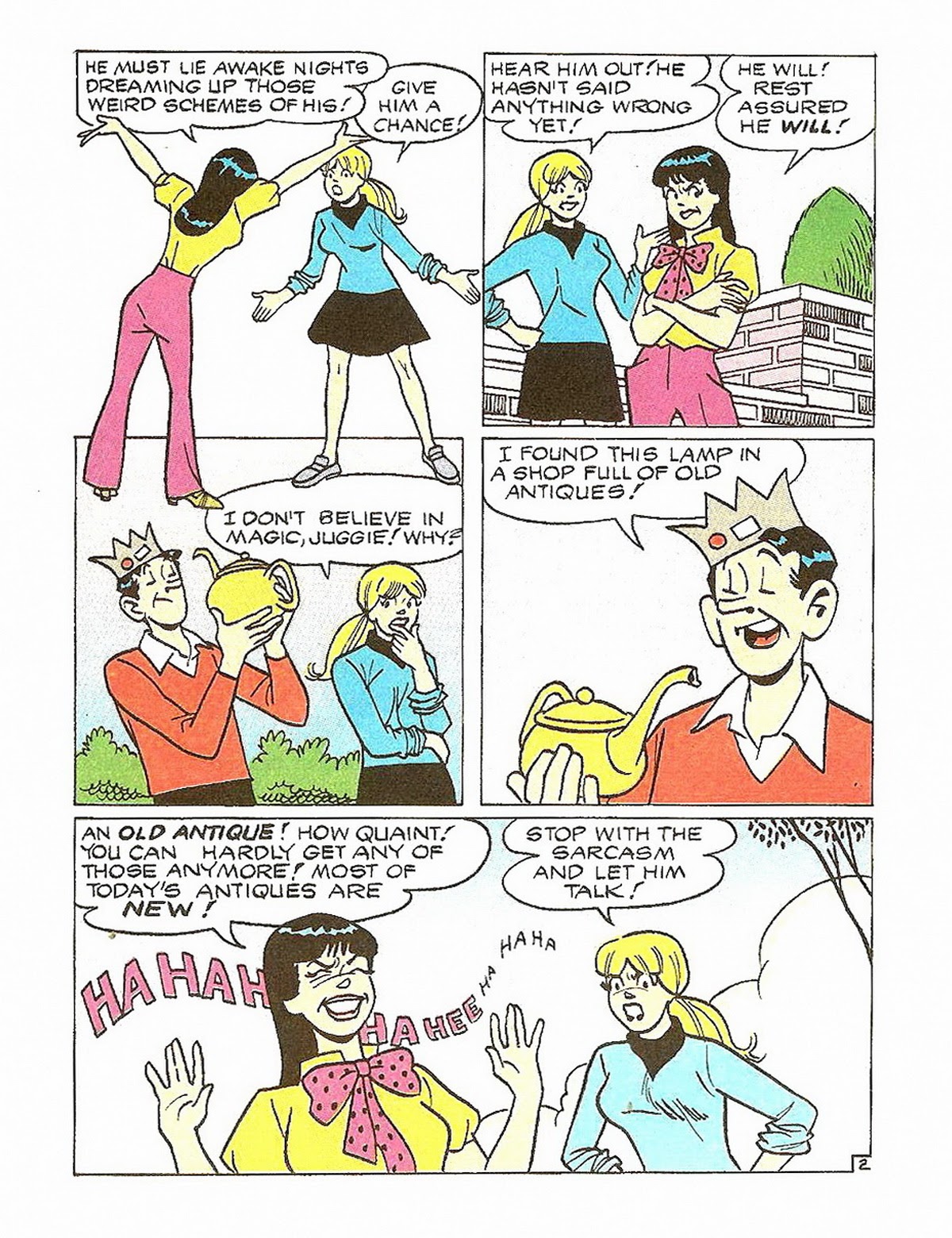 Read online Archie's Double Digest Magazine comic -  Issue #87 - 136