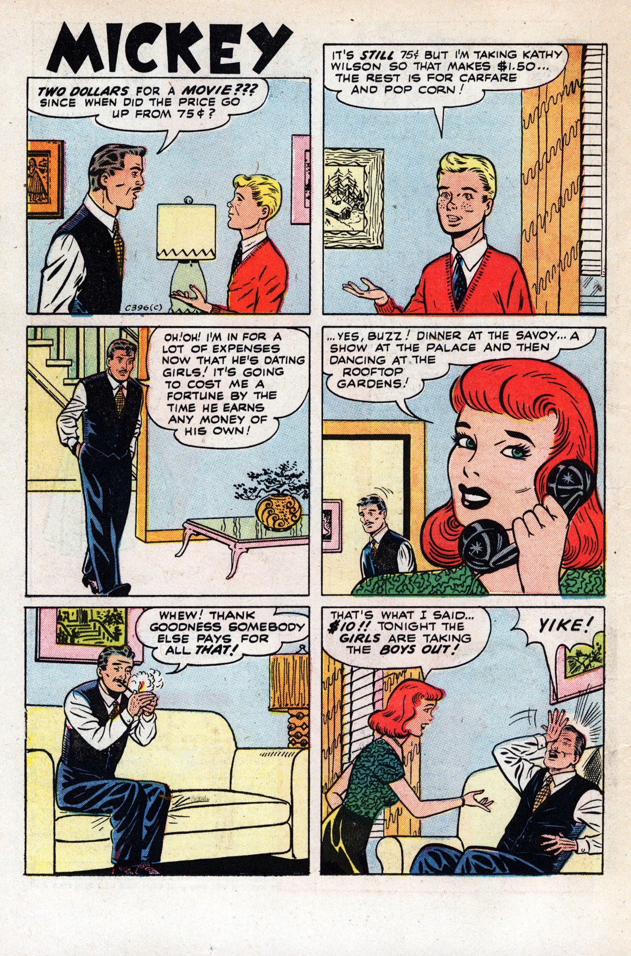 Read online Patsy and Hedy comic -  Issue #14 - 22