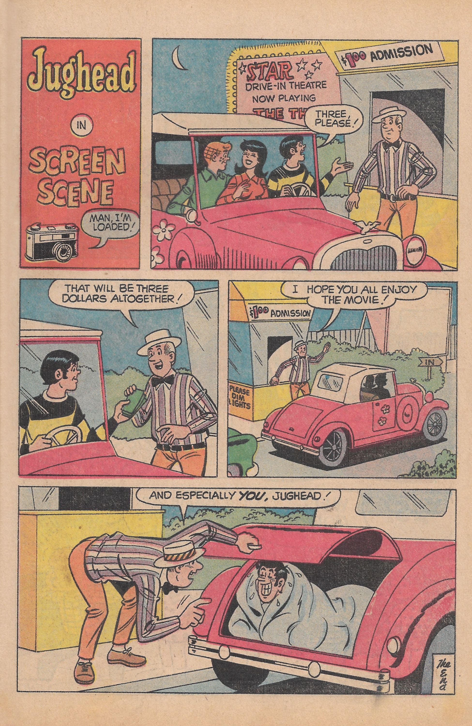 Read online Jughead's Jokes comic -  Issue #18 - 21