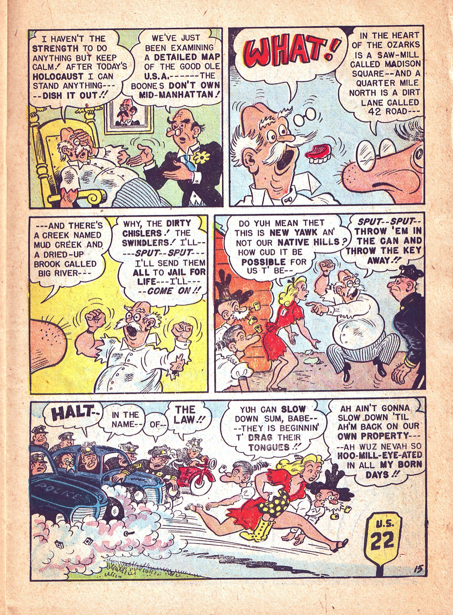 Read online Babe (1948) comic -  Issue #4 - 31