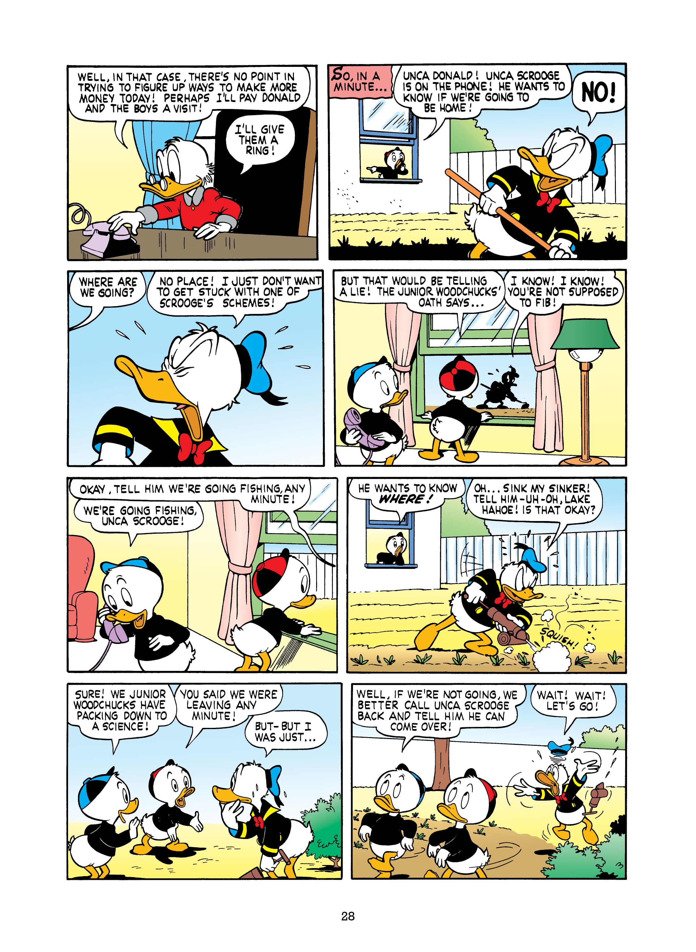 Read online Walt Disney's Uncle Scrooge & Donald Duck: Bear Mountain Tales comic -  Issue # TPB (Part 1) - 28