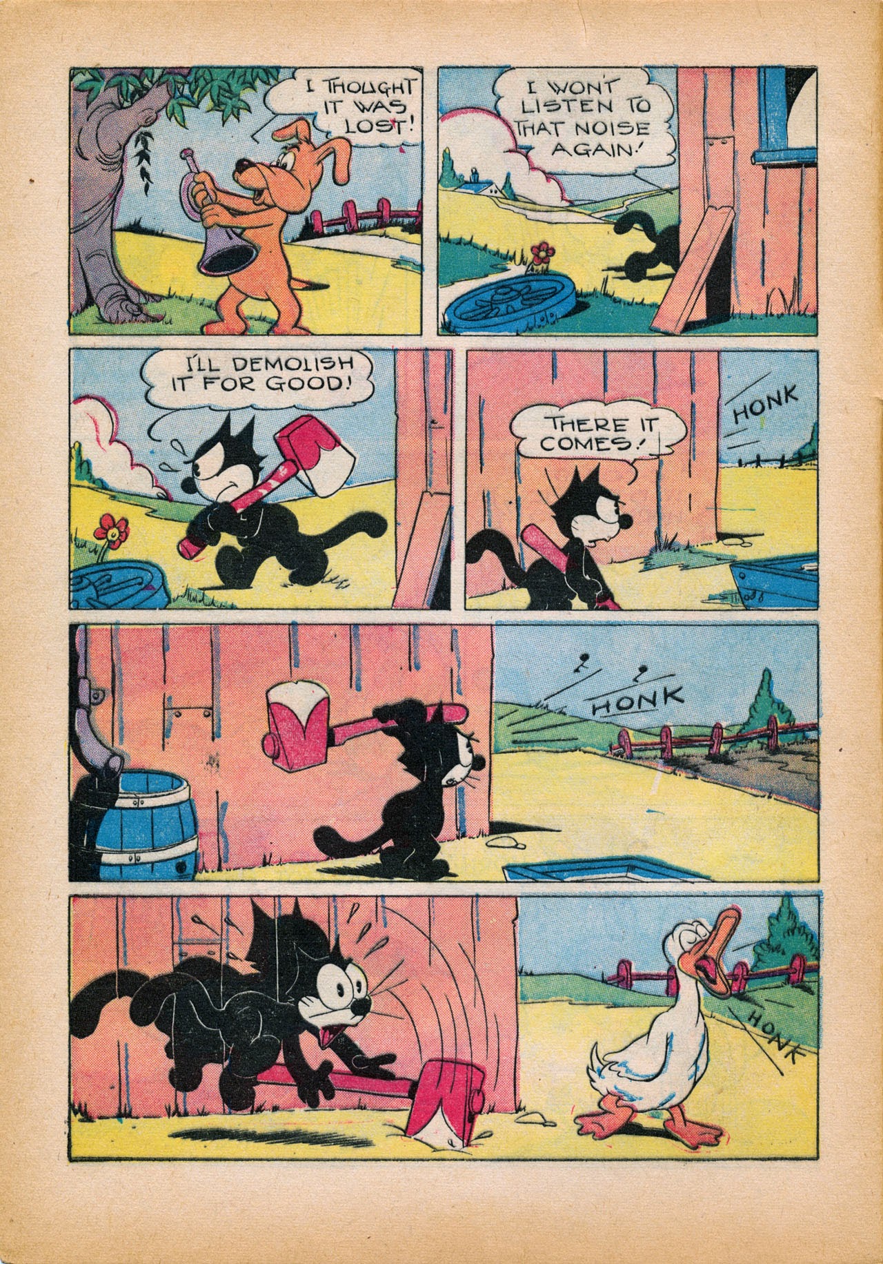 Read online Felix the Cat (1948) comic -  Issue #12 - 10