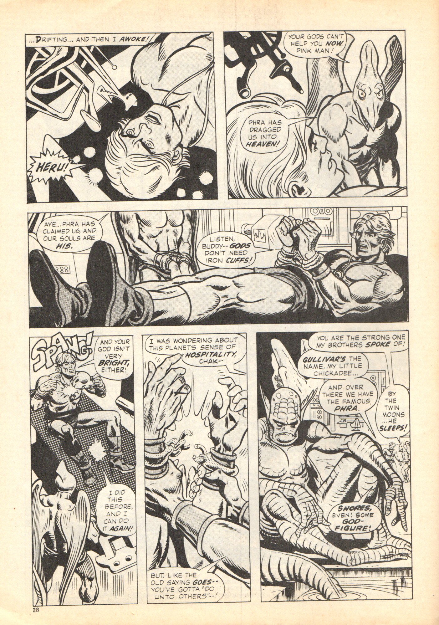 Read online Planet of the Apes (1974) comic -  Issue #4 - 28