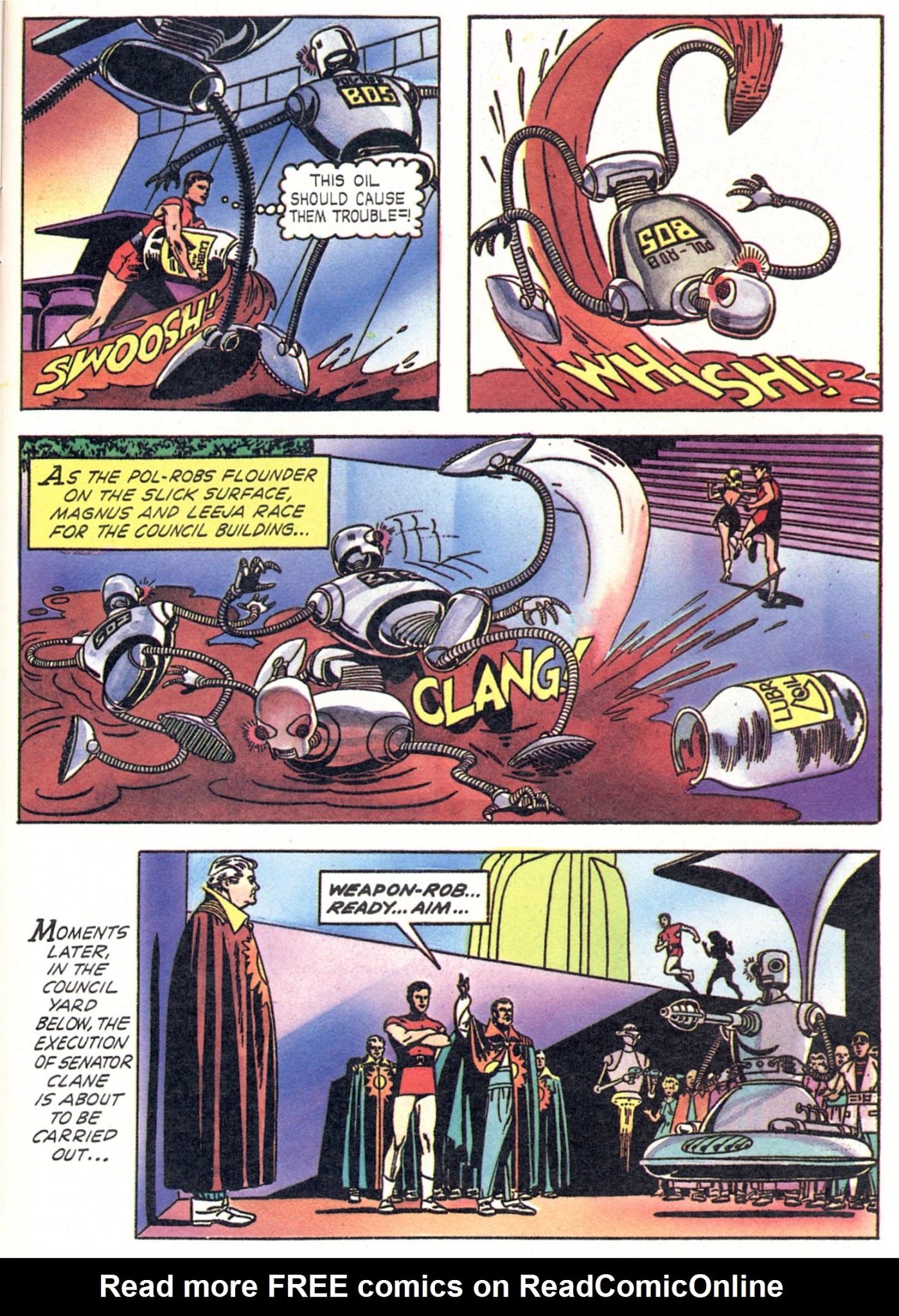 Read online The Original Magnus Robot Fighter comic -  Issue # Full - 25