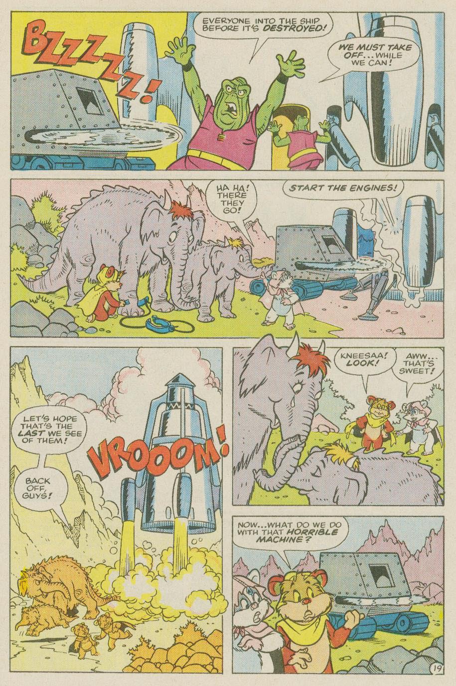 Read online Ewoks (1987) comic -  Issue #5 - 21