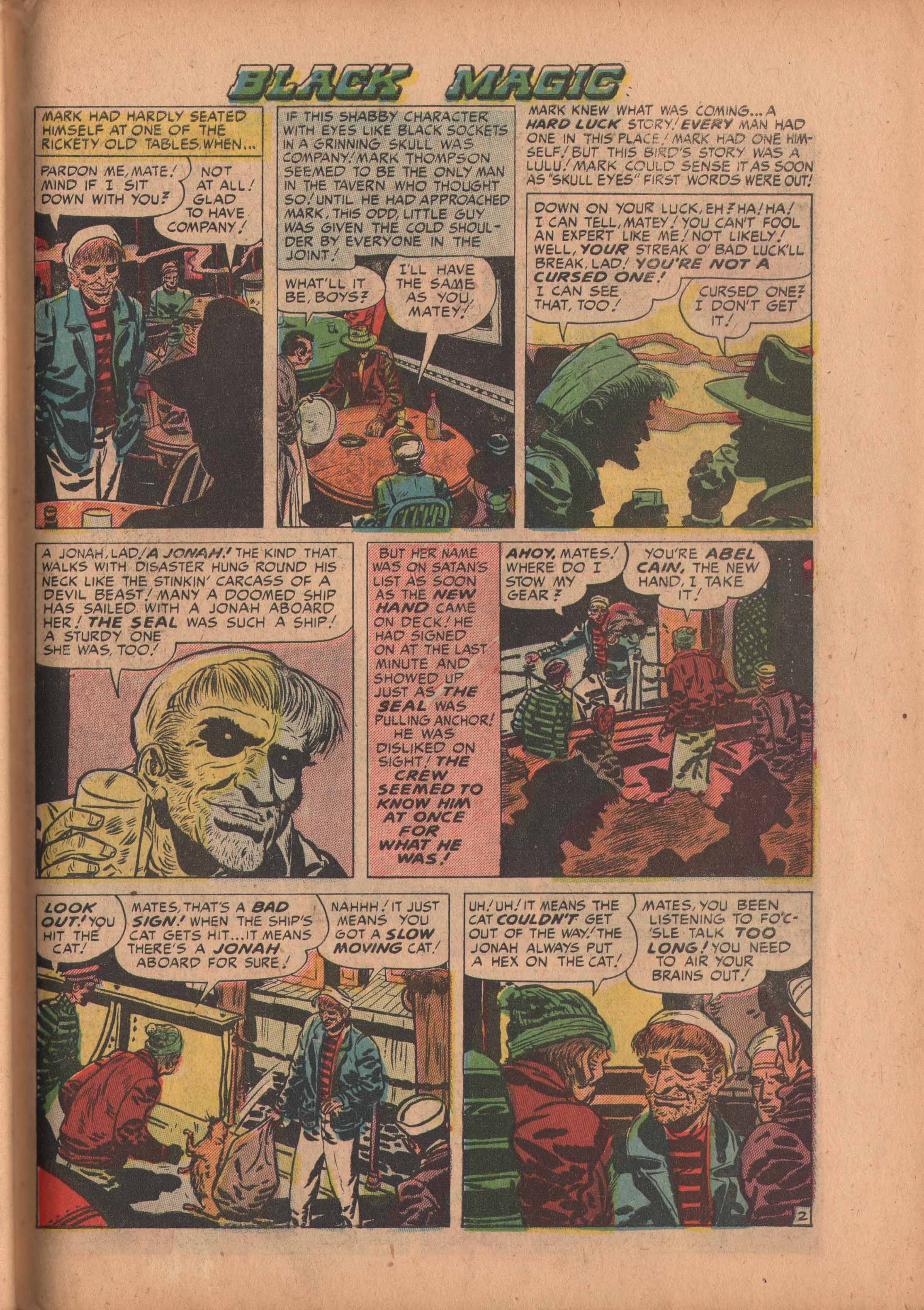 Read online Black Magic (1950) comic -  Issue #4 - 44
