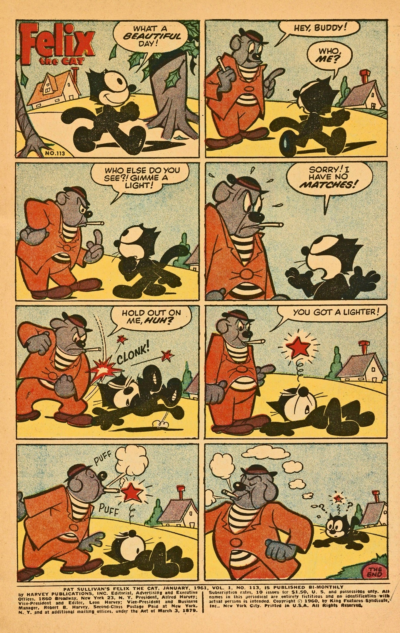 Read online Felix the Cat (1955) comic -  Issue #113 - 3