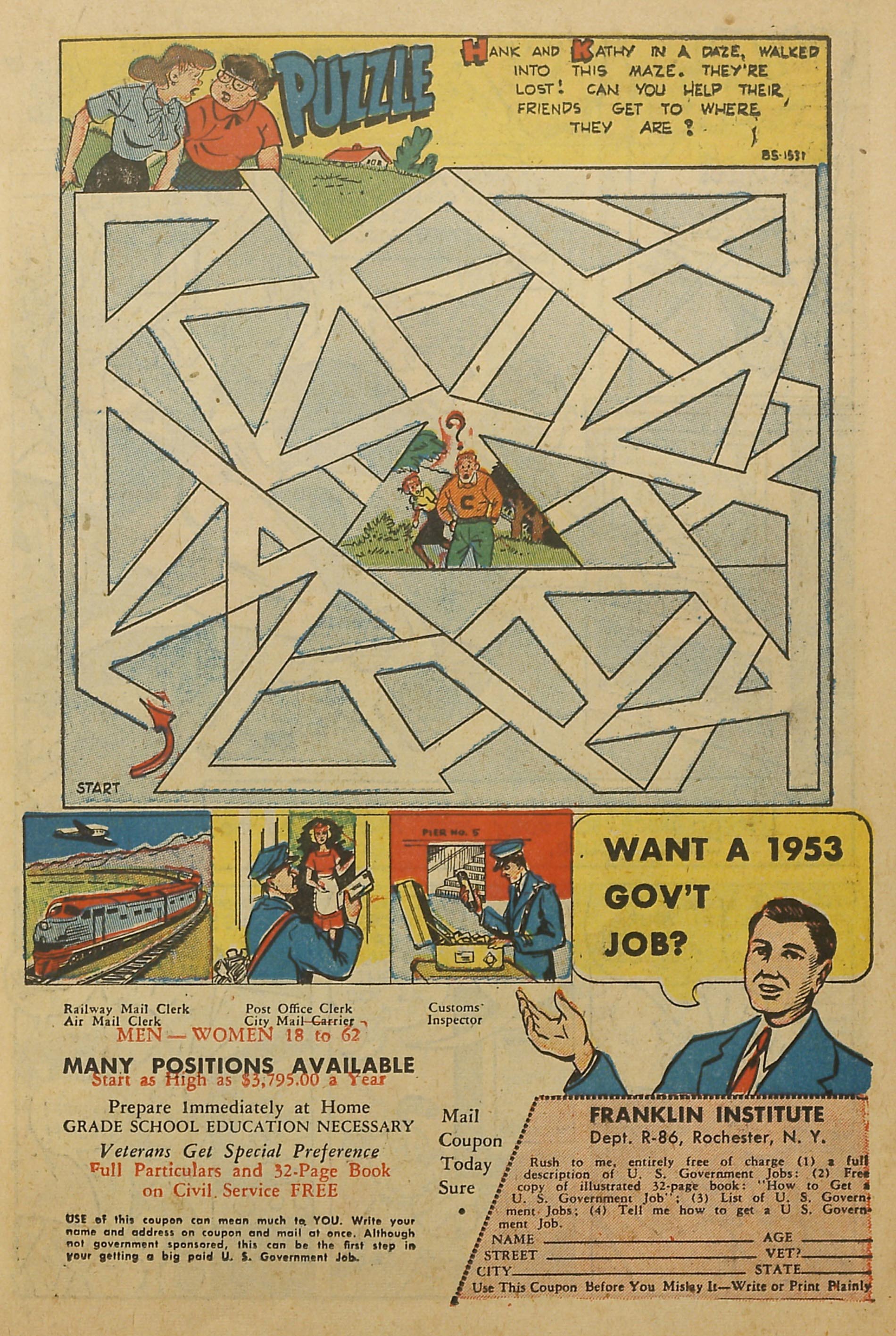 Read online Kathy (1949) comic -  Issue #14 - 11