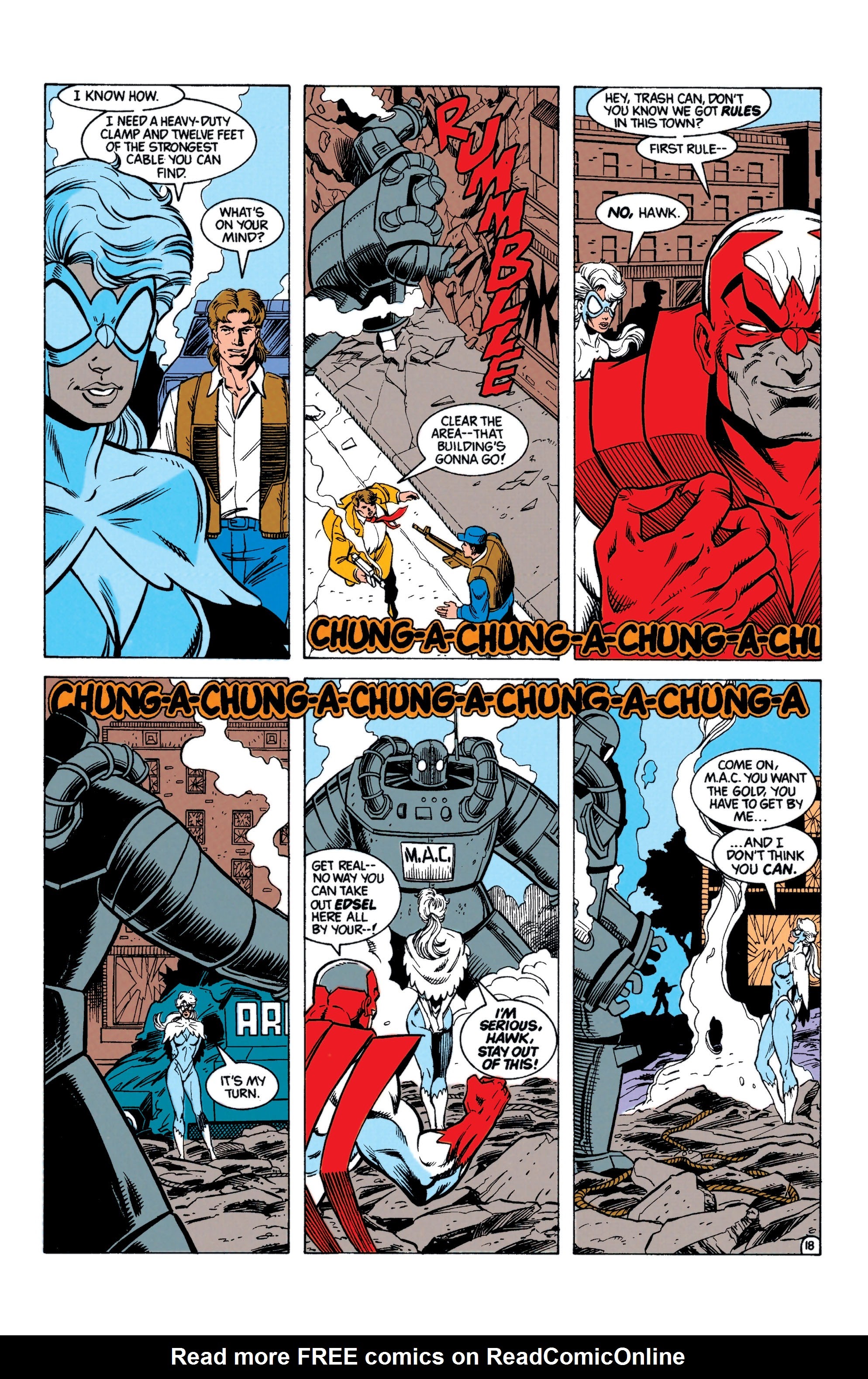 Read online Hawk and Dove (1989) comic -  Issue #8 - 19