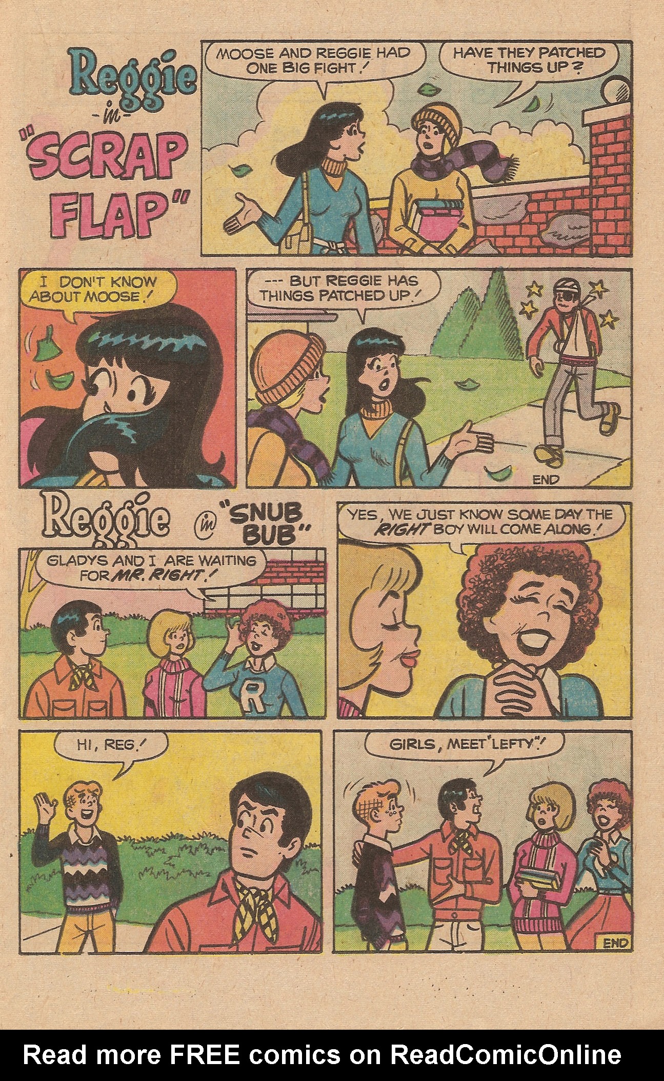 Read online Reggie's Wise Guy Jokes comic -  Issue #40 - 17