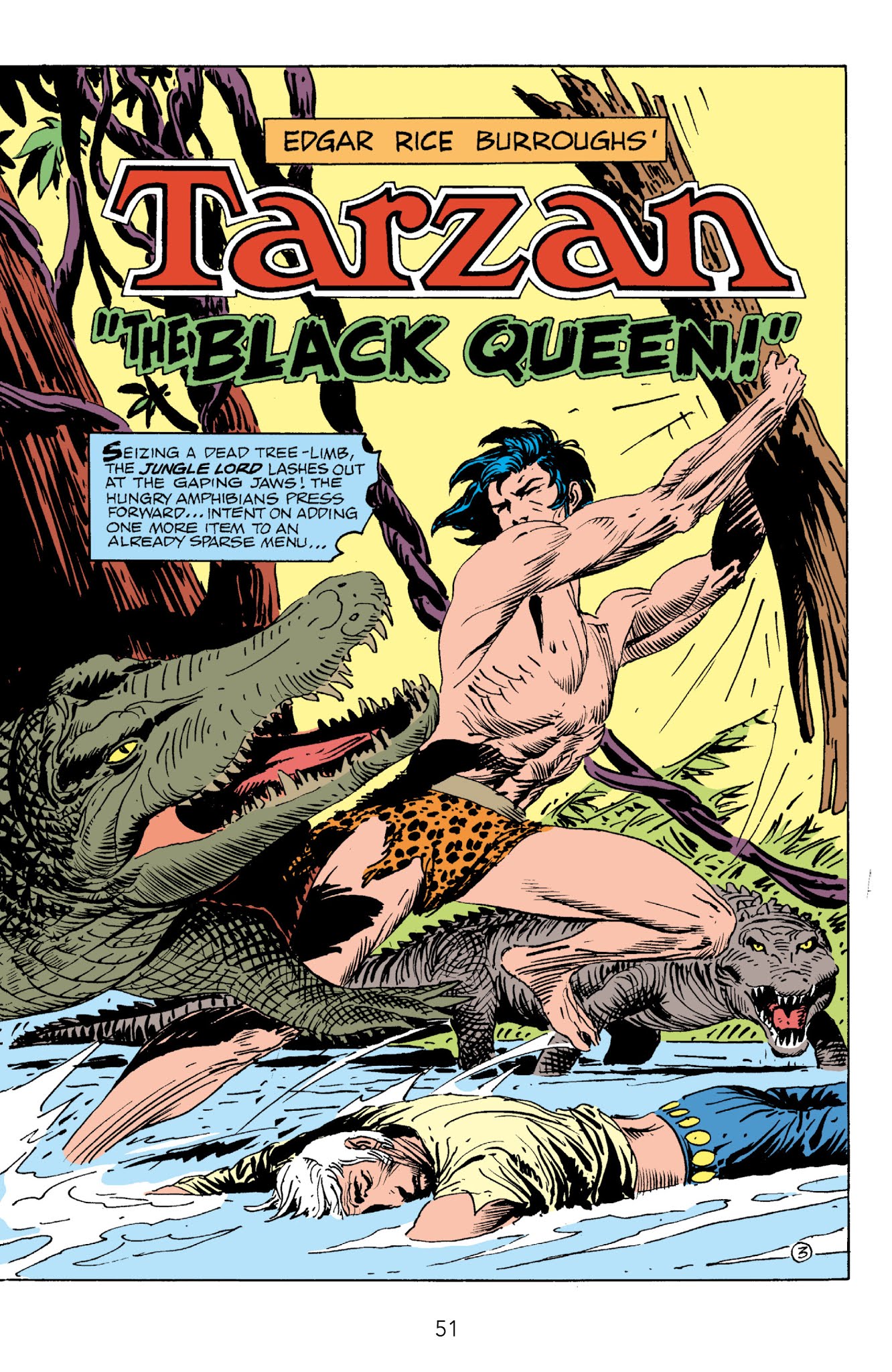 Read online Edgar Rice Burroughs' Tarzan The Joe Kubert Years comic -  Issue # TPB 2 (Part 1) - 52