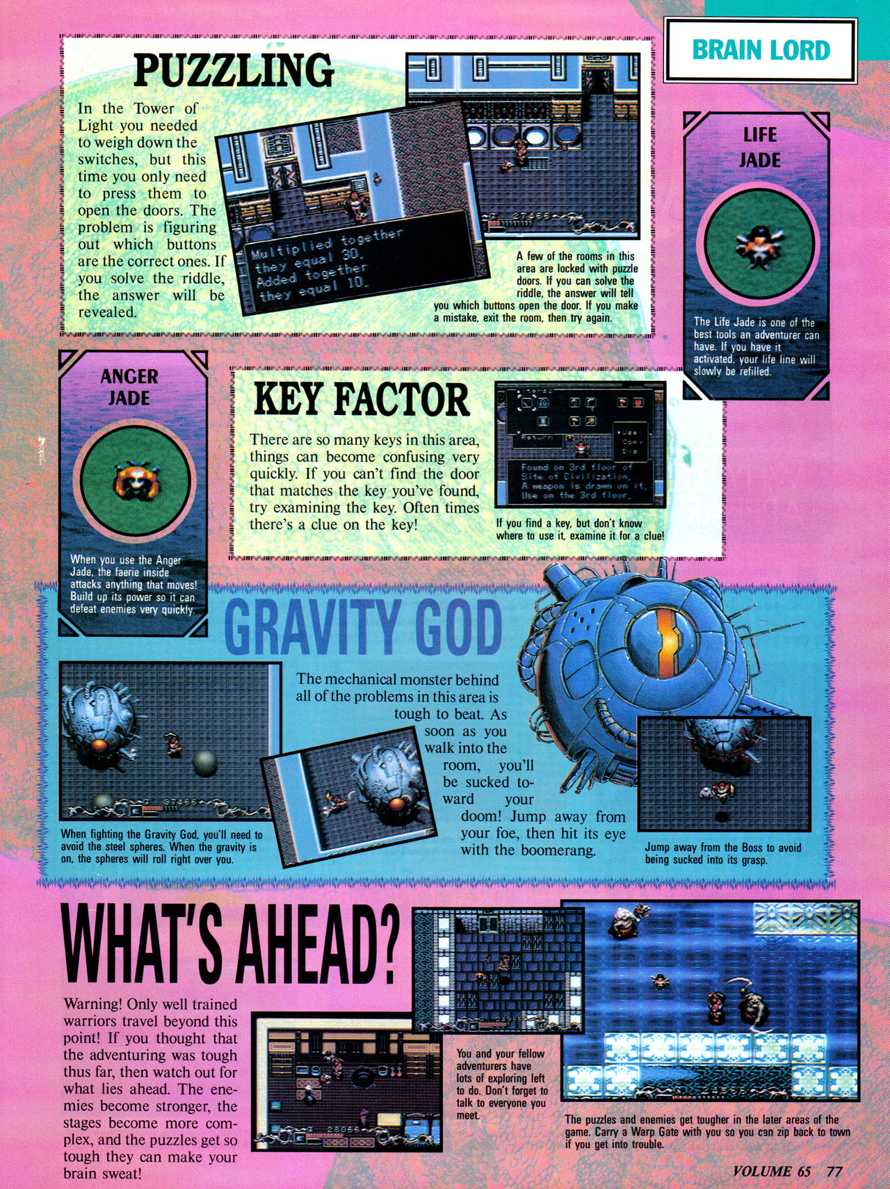 Read online Nintendo Power comic -  Issue #65 - 84