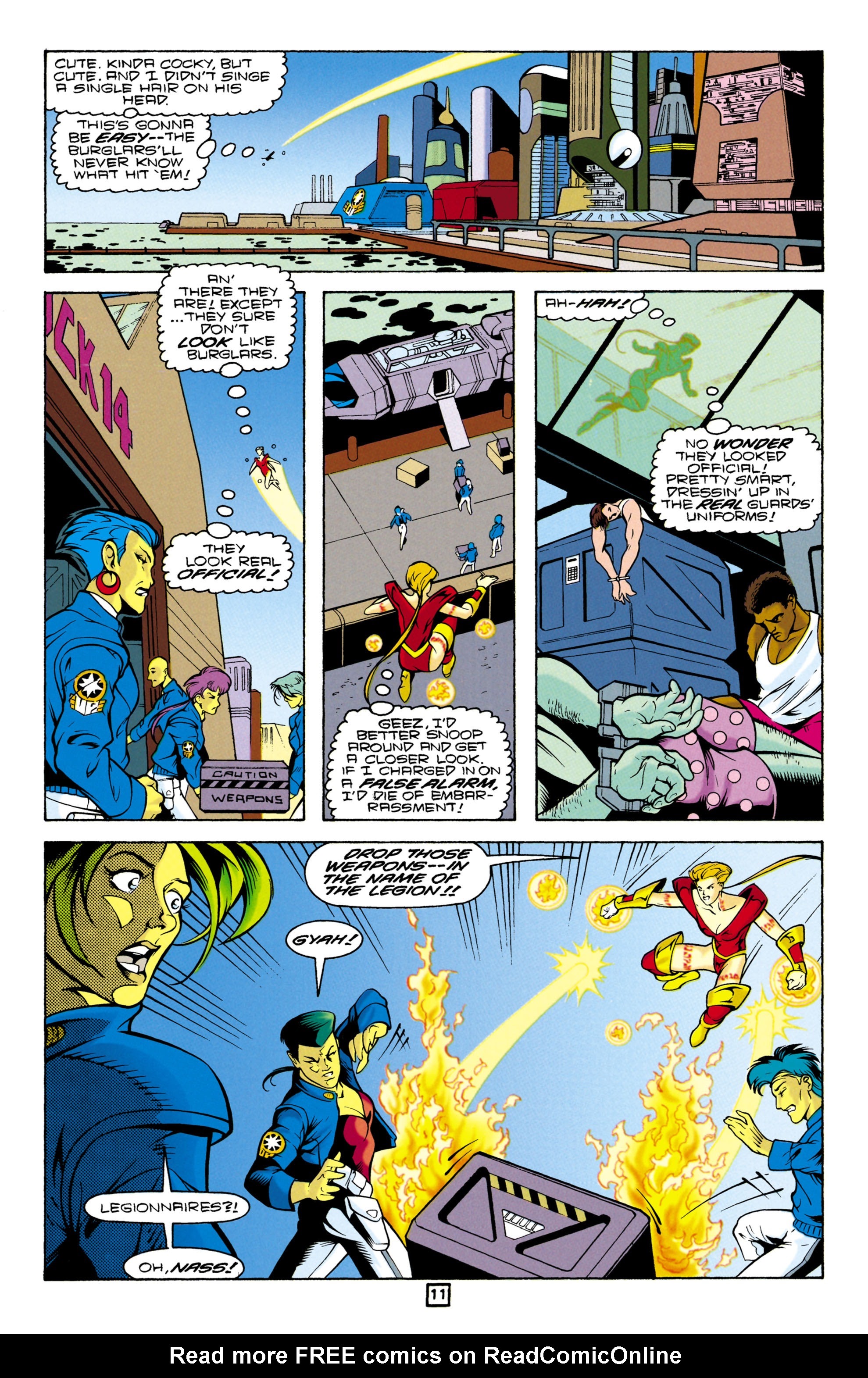 Read online Legionnaires comic -  Issue #53 - 12