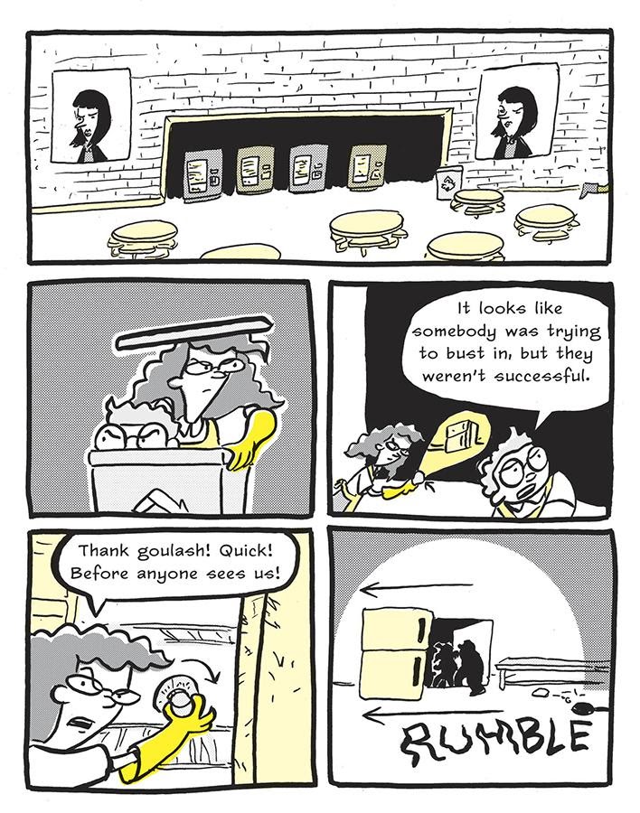 Read online Lunch Lady and the Schoolwide Scuffle comic -  Issue # TPB - 27