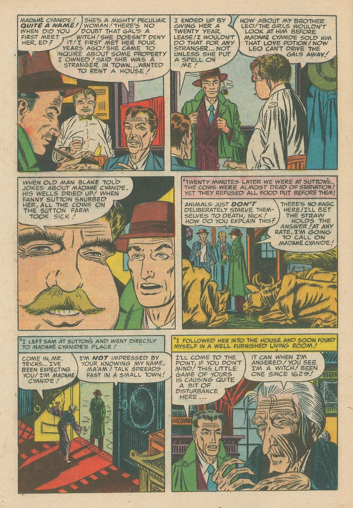 Read online Black Magic (1950) comic -  Issue #29 - 16