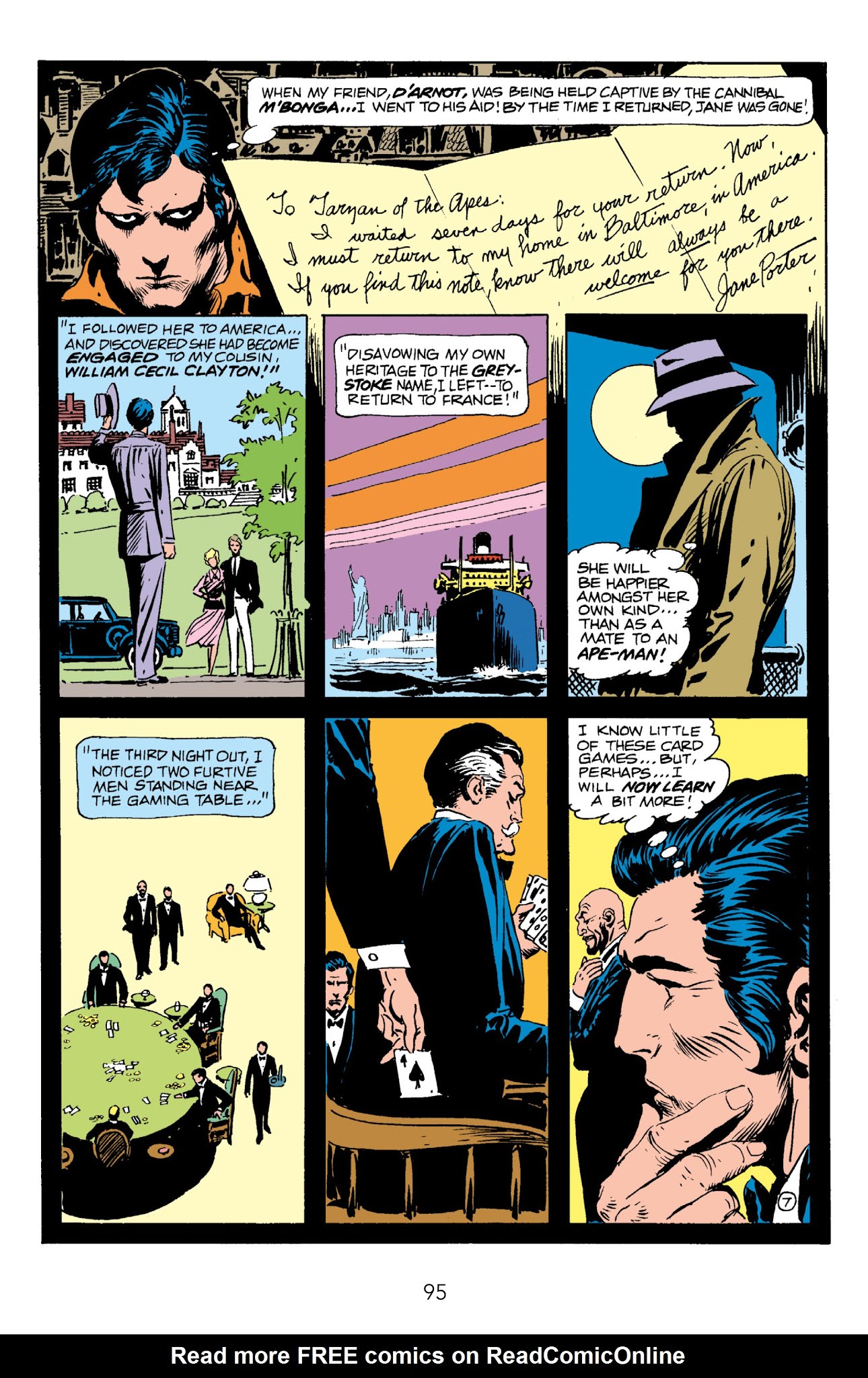 Read online Edgar Rice Burroughs' Tarzan The Joe Kubert Years comic -  Issue # TPB 2 (Part 1) - 94