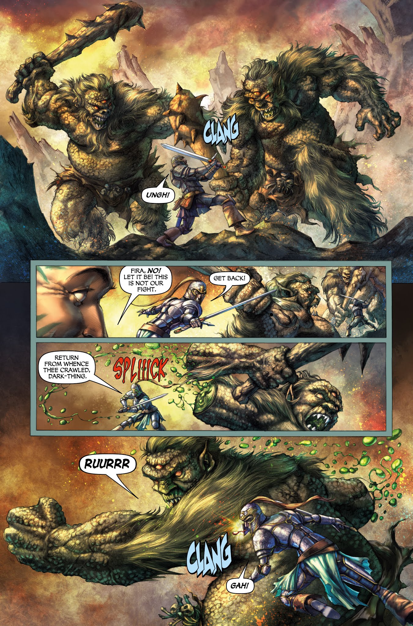 Read online Dark Souls: The Breath of Andolus comic -  Issue #4 - 6