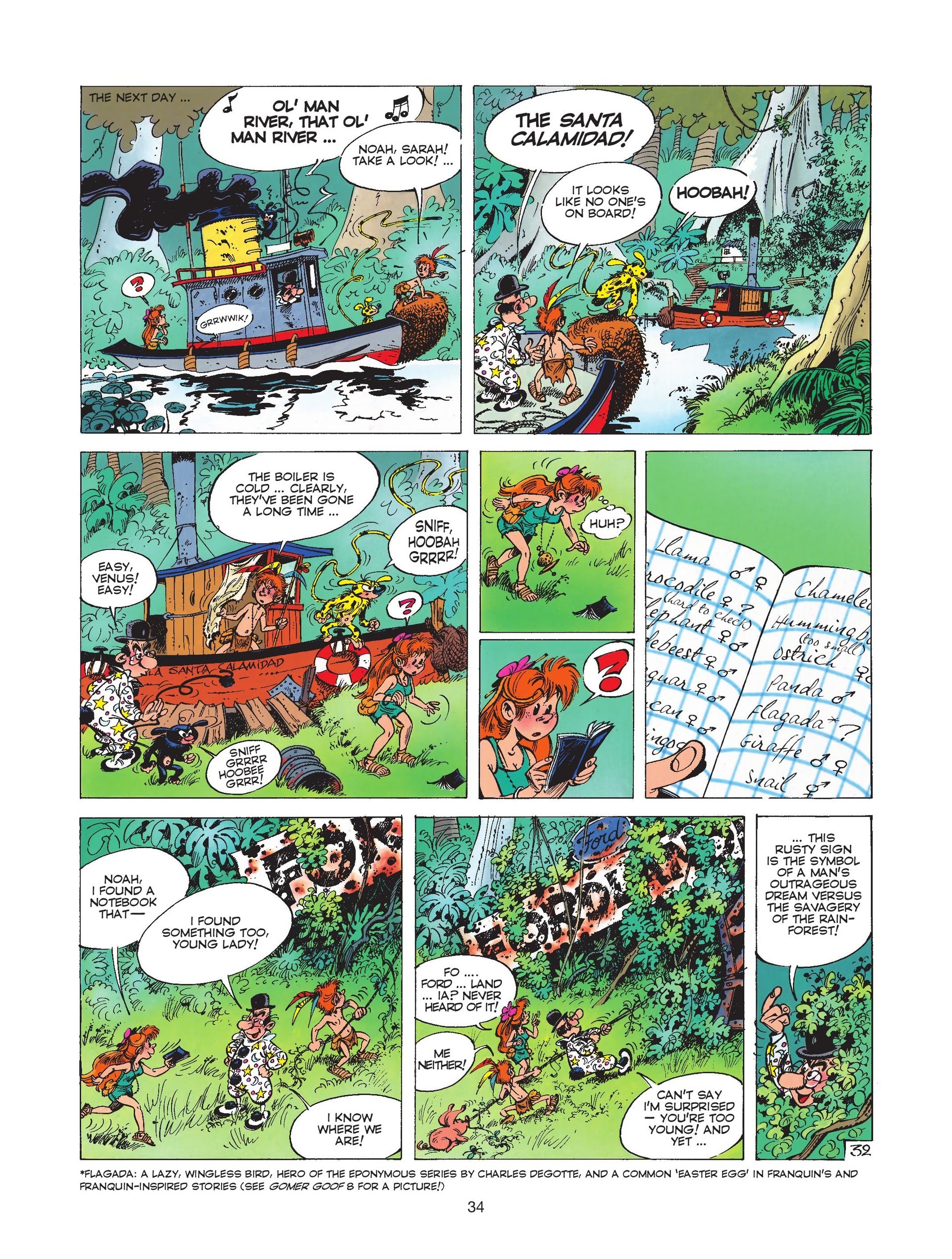 Read online Marsupilami comic -  Issue #6 - 36