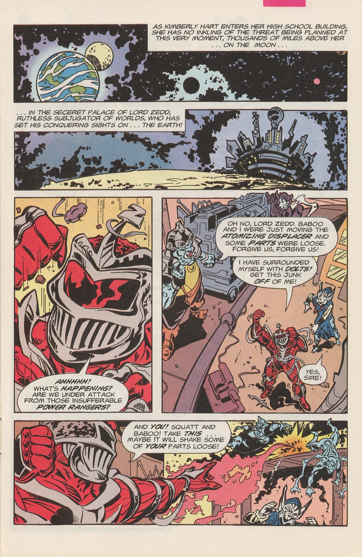 Read online Saban's Mighty Morphin Power Rangers (1994) comic -  Issue #3 - 5