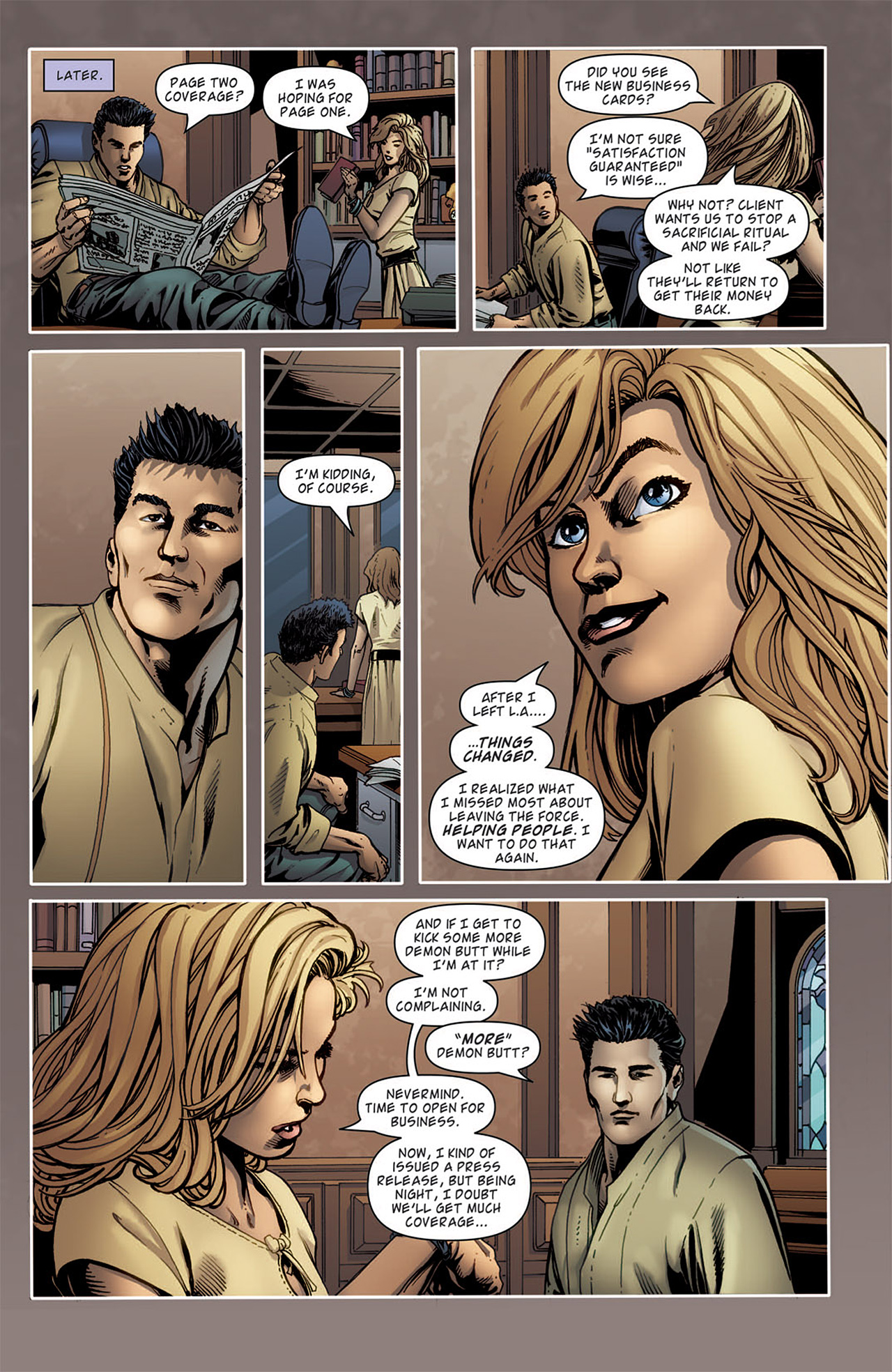 Read online Angel comic -  Issue #18 - 12