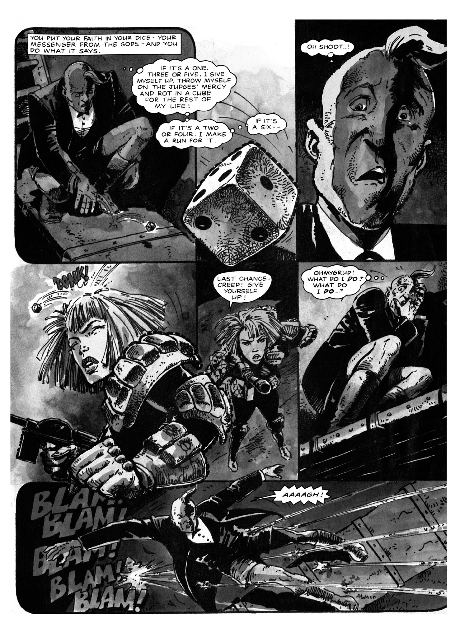 Read online Judge Anderson: The Psi Files comic -  Issue # TPB 1 - 345