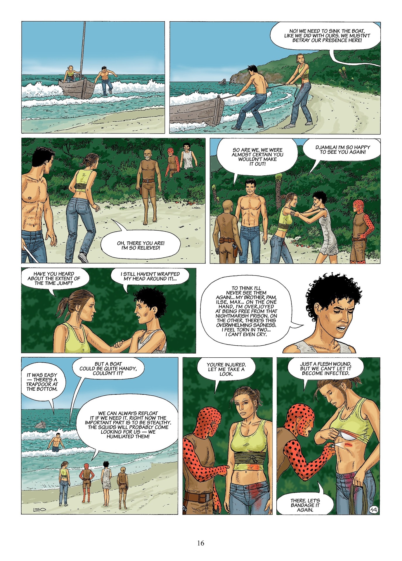 Read online The Survivors comic -  Issue #4 - 18