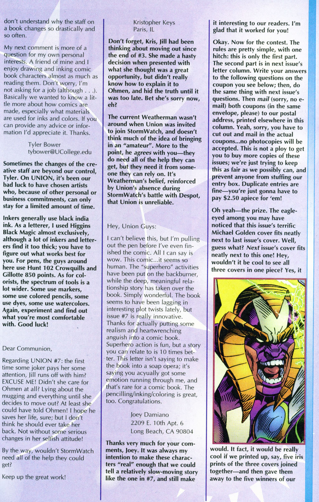 Read online Union (1995) comic -  Issue #9 - 34