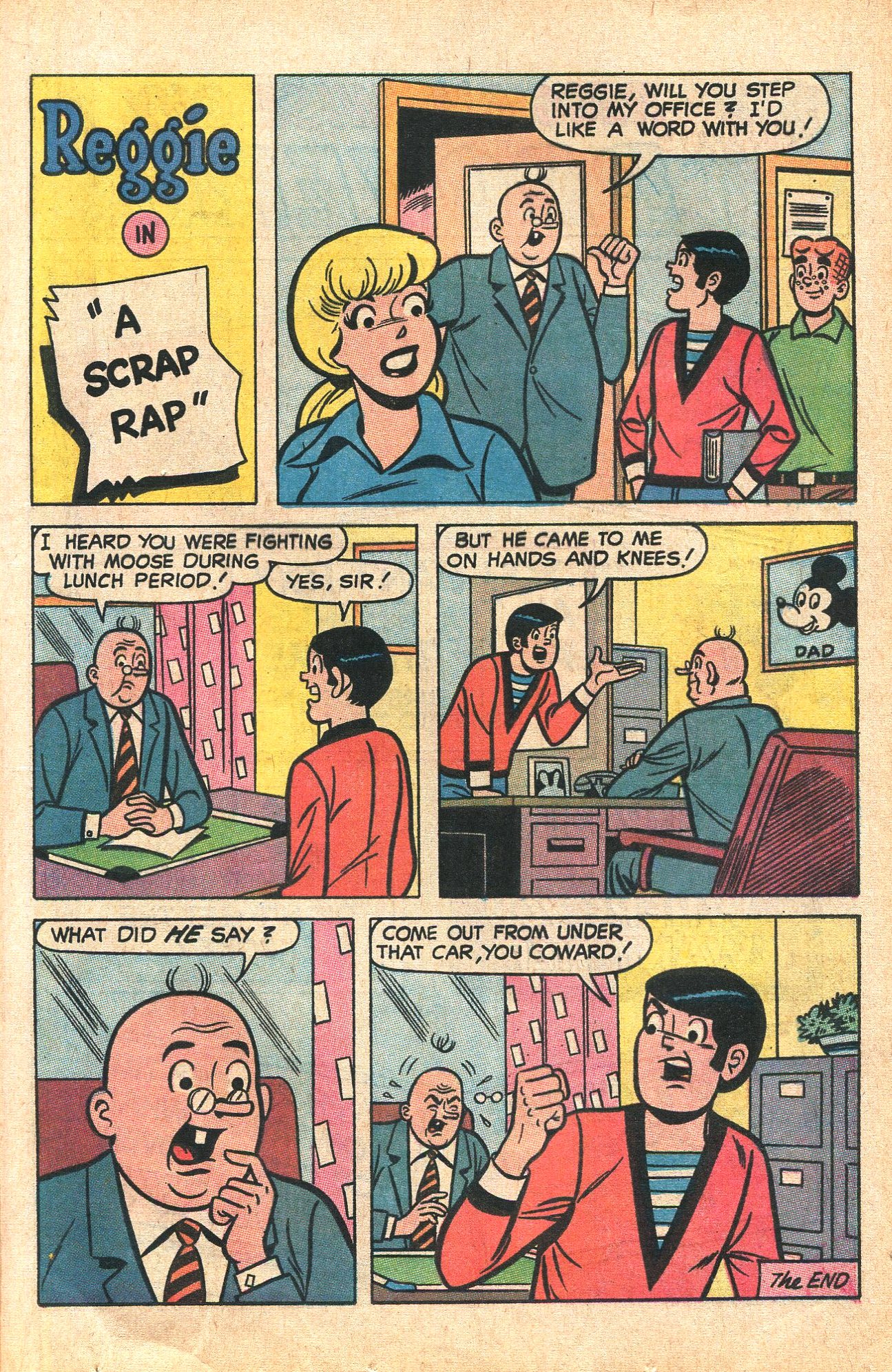 Read online Reggie's Wise Guy Jokes comic -  Issue #7 - 7