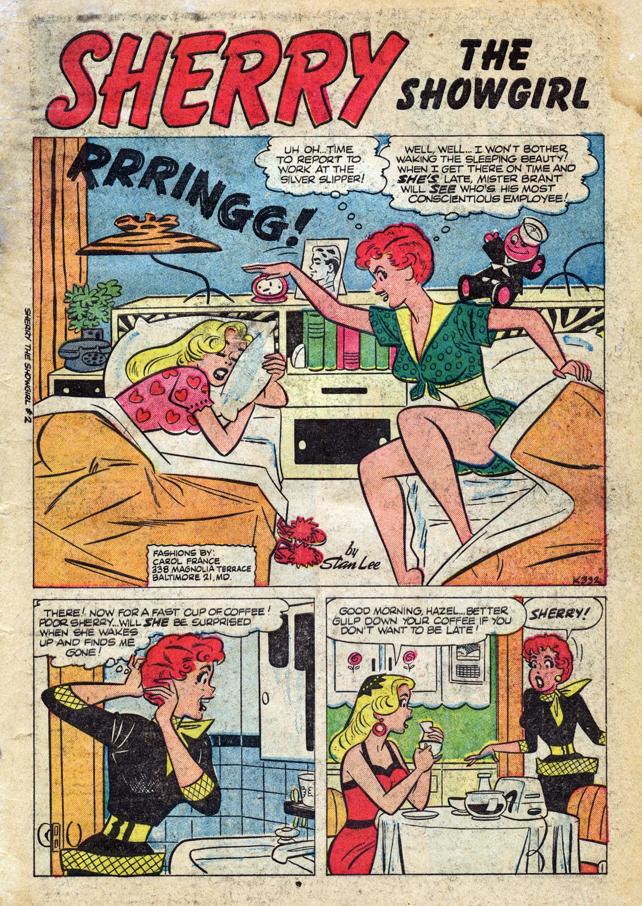 Read online Sherry the Showgirl (1956) comic -  Issue #2 - 3