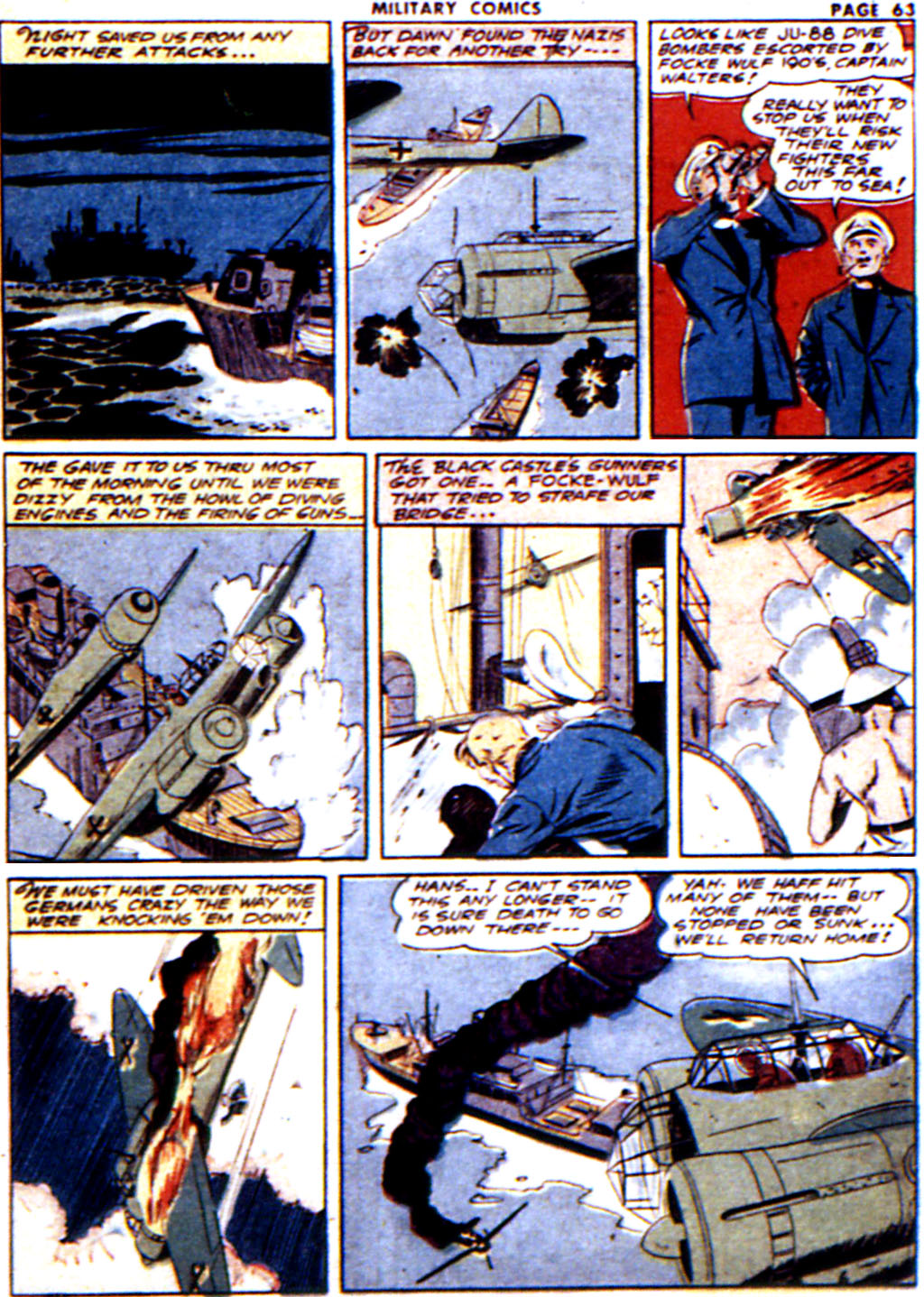 Read online Military Comics comic -  Issue #16 - 64