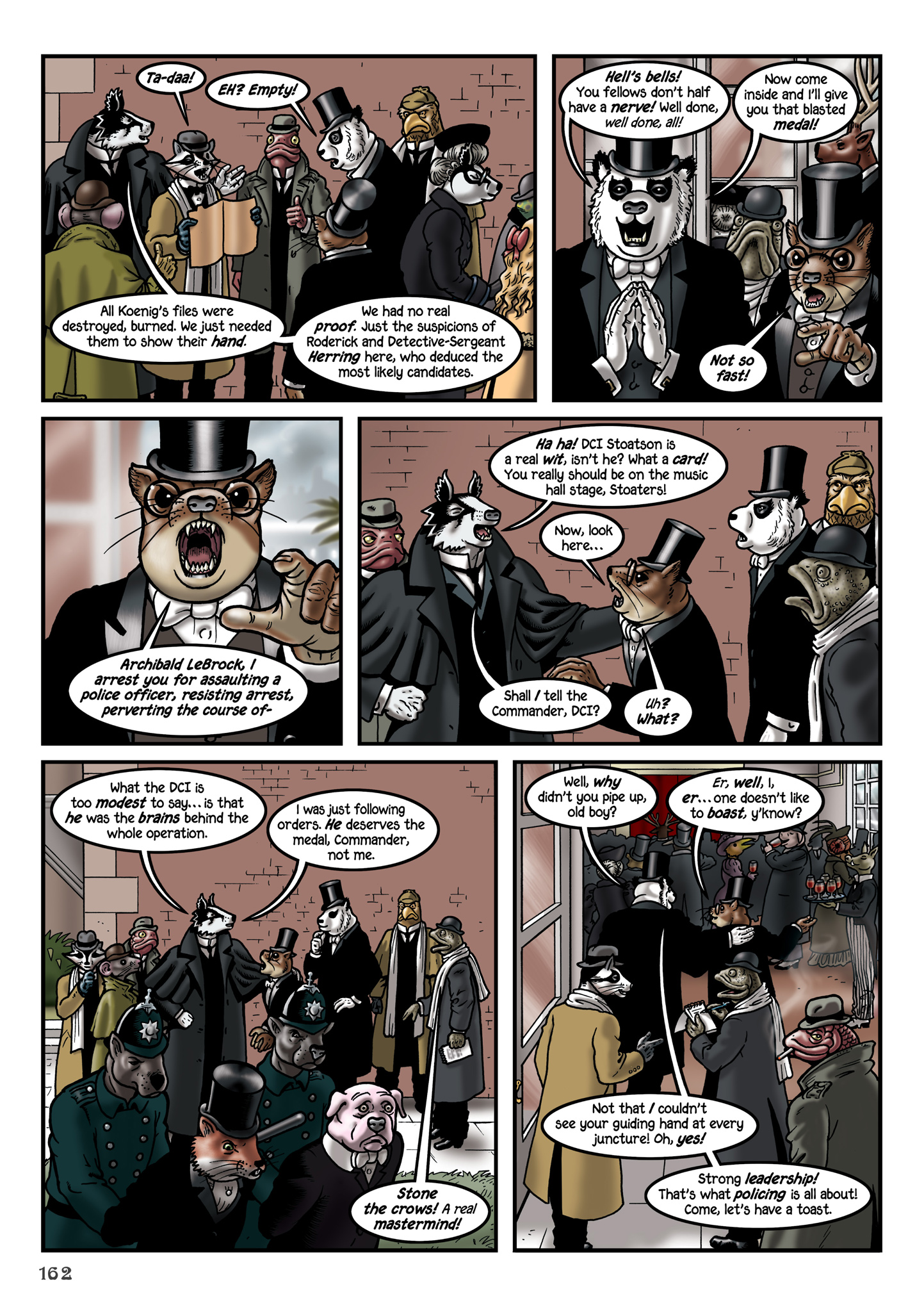 Read online Grandville Force Majeur comic -  Issue # TPB (Part 2) - 65