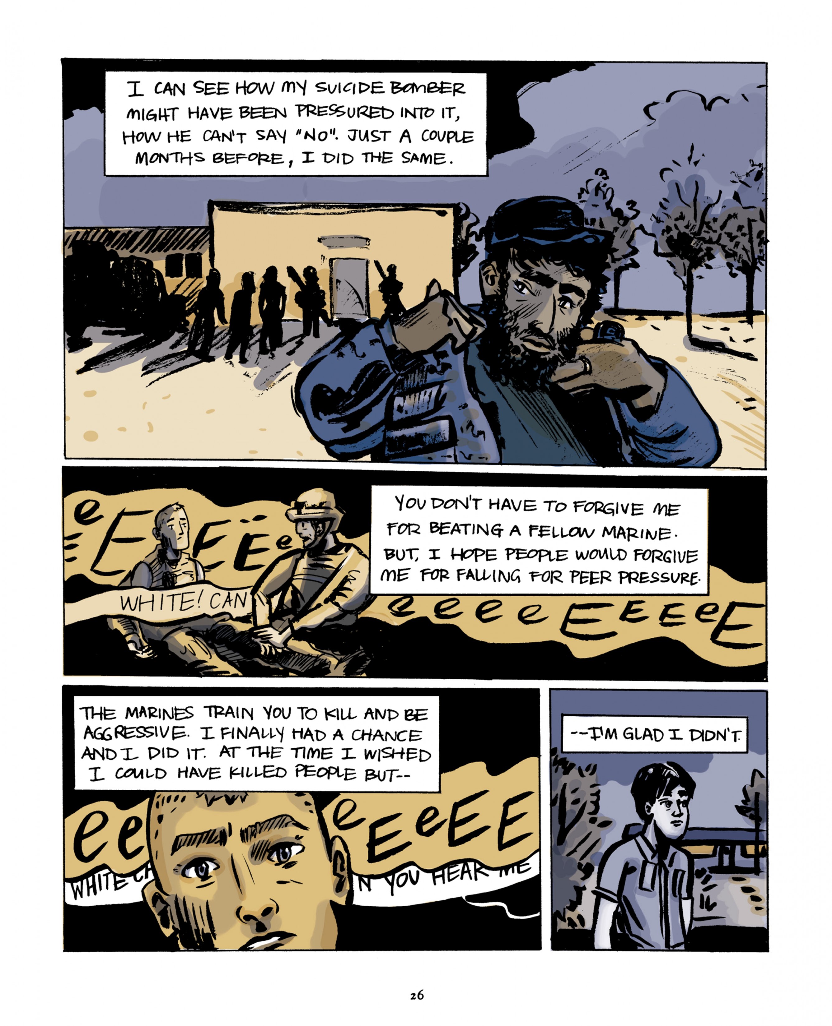 Read online Invisible Wounds: Graphic Journalism by Jess Ruliffson comic -  Issue # TPB (Part 1) - 33