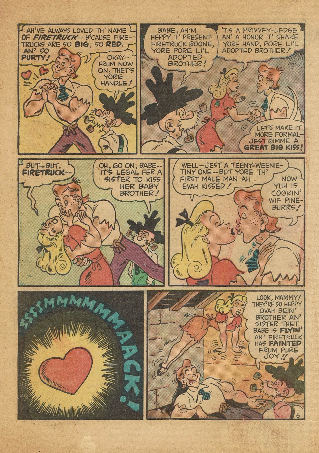 Read online Babe (1948) comic -  Issue #2 - 8