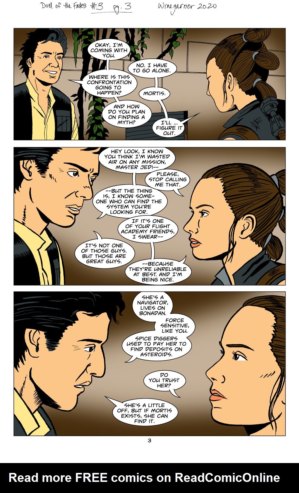 Read online Star Wars: Duel of the Fates comic -  Issue #3 - 4