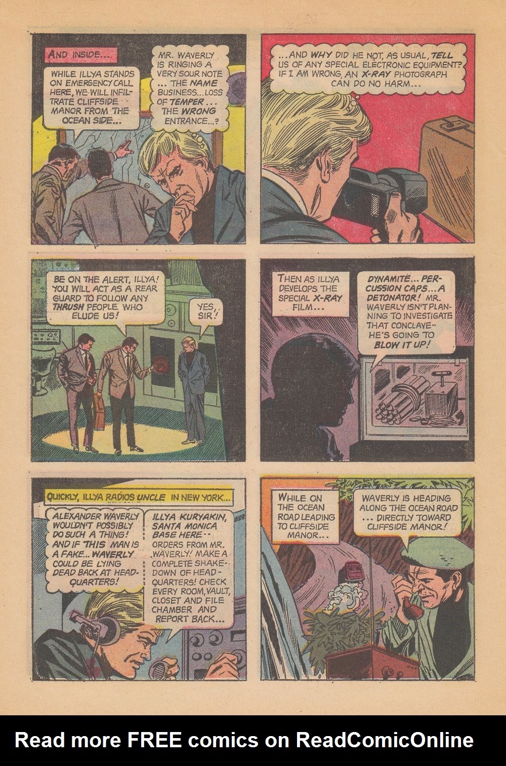 Read online The Man From U.N.C.L.E. comic -  Issue #12 - 30