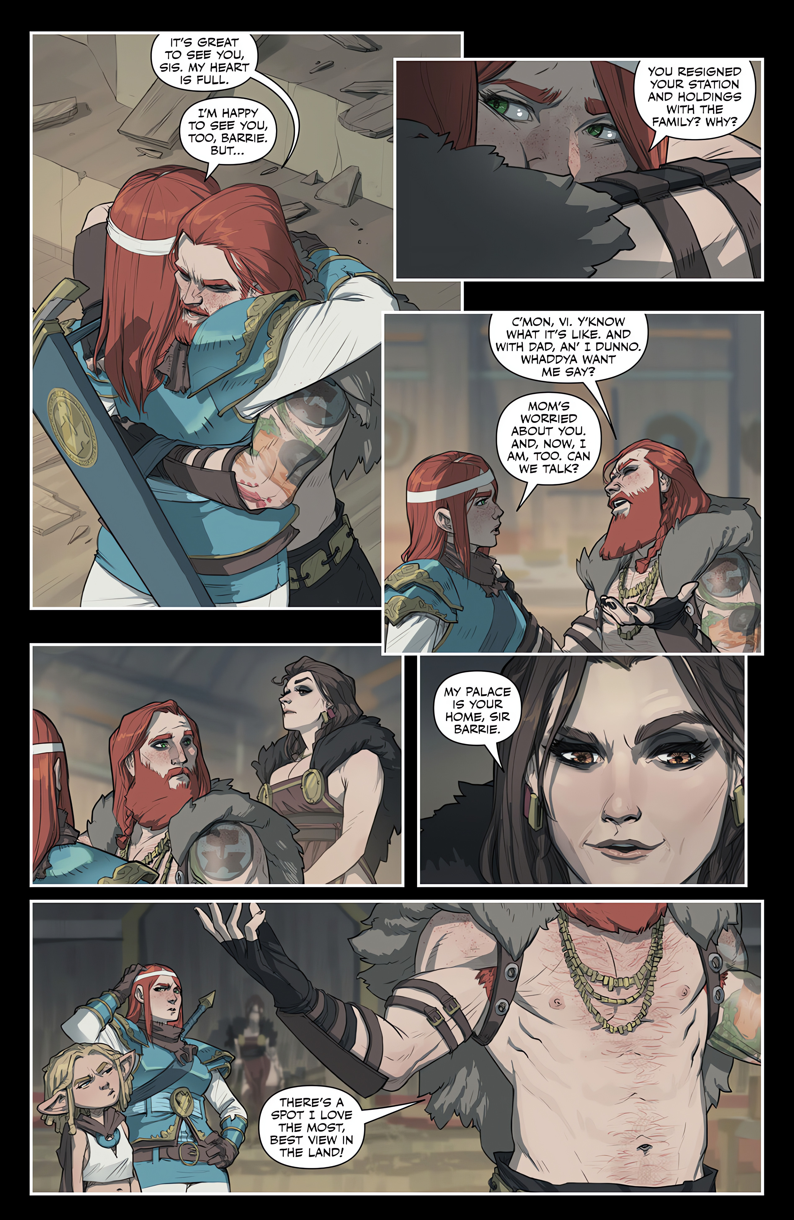 Read online Rat Queens: Sisters Warriors Queens comic -  Issue # TPB - 27