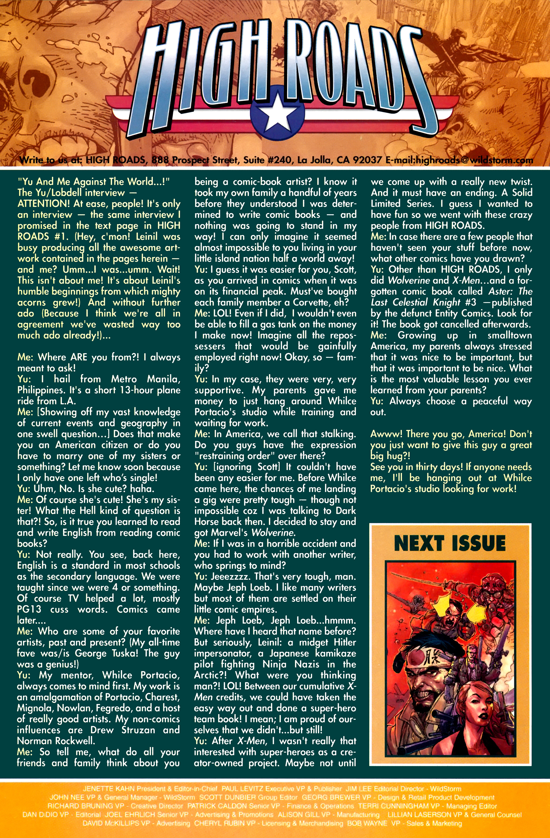 Read online High Roads comic -  Issue #3 - 20