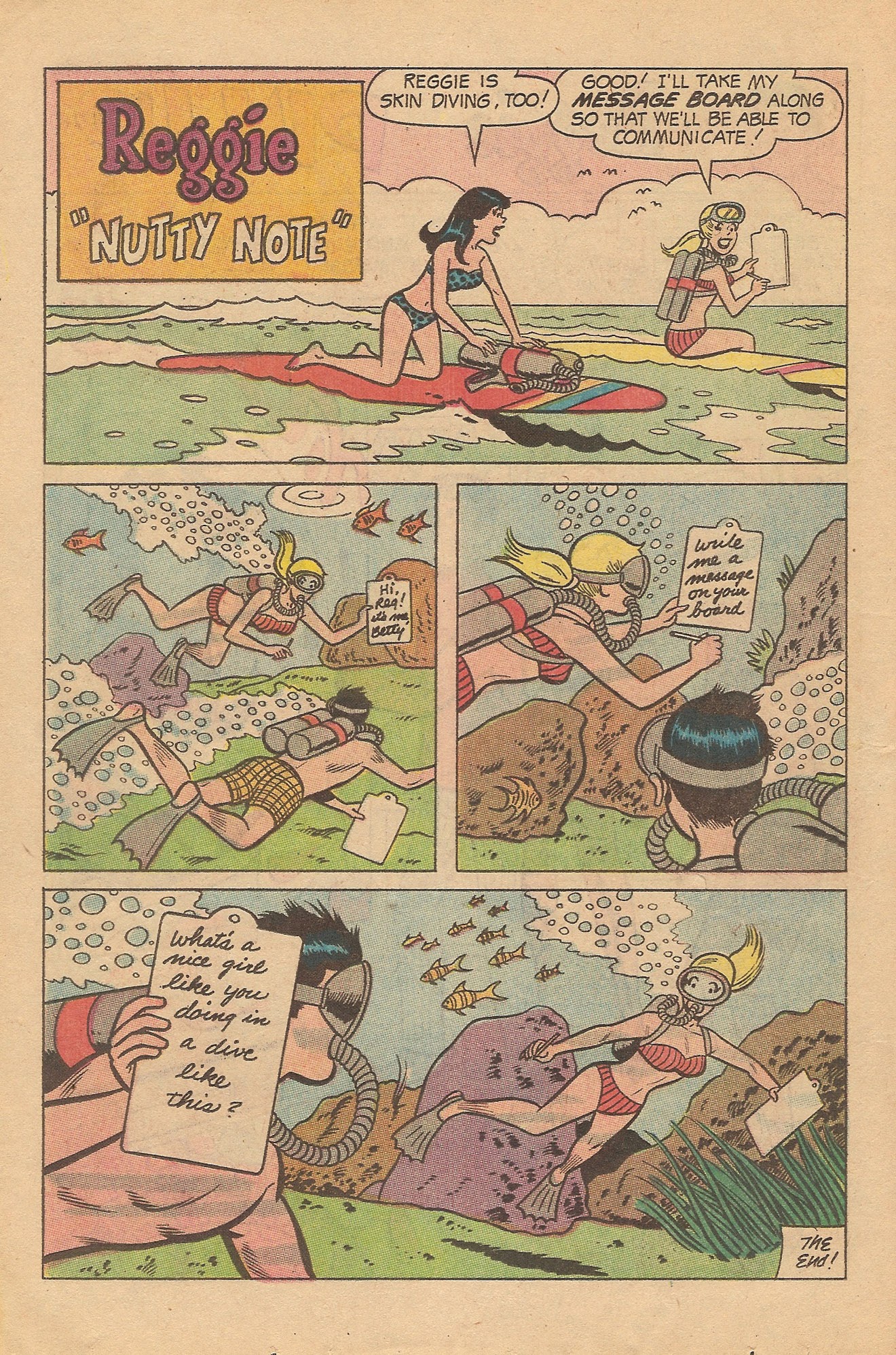 Read online Reggie's Wise Guy Jokes comic -  Issue #1 - 14