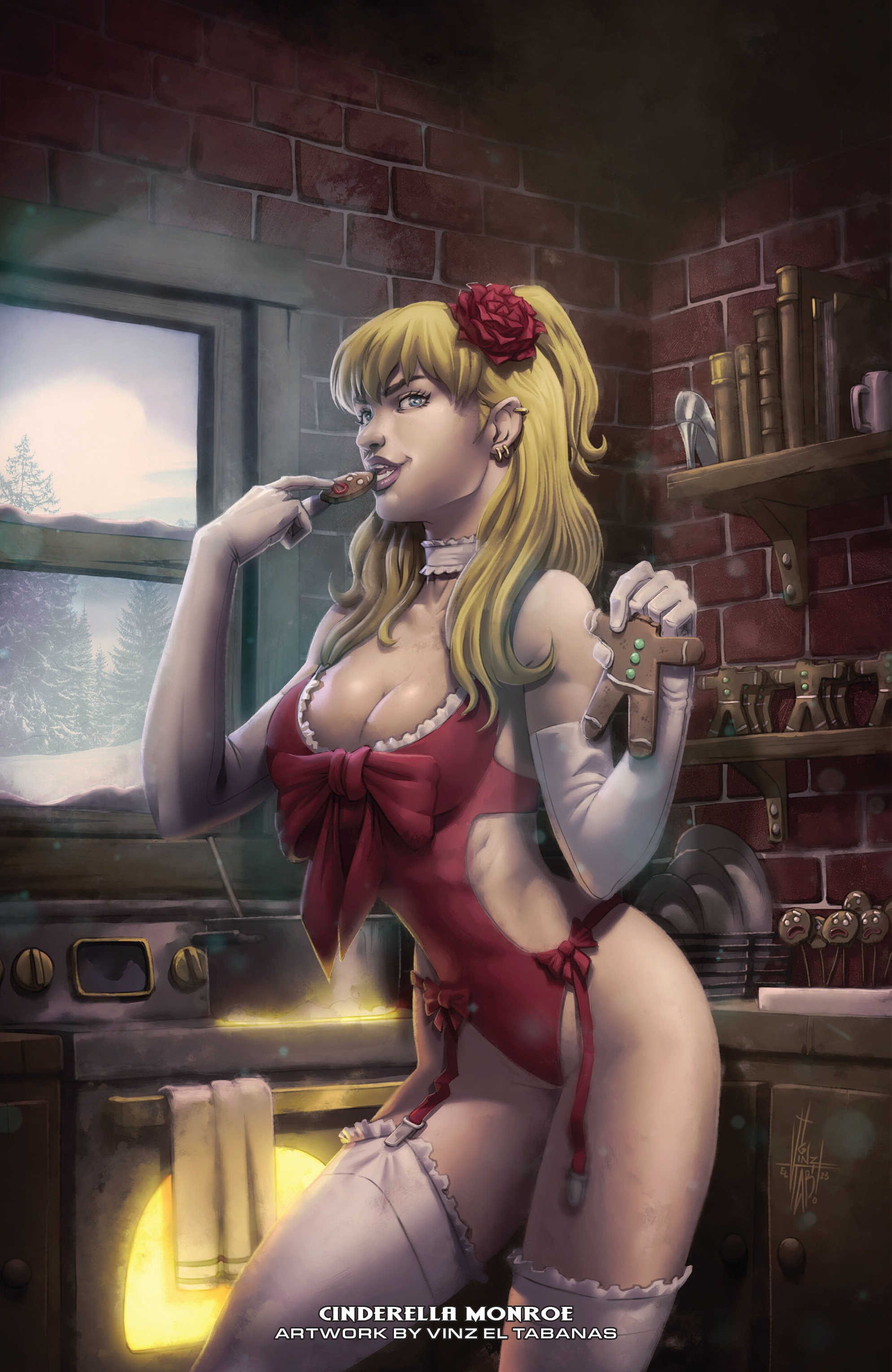 Read online Grimm Fairy Tales 2023 Holiday Pinup Special comic -  Issue # Full - 28