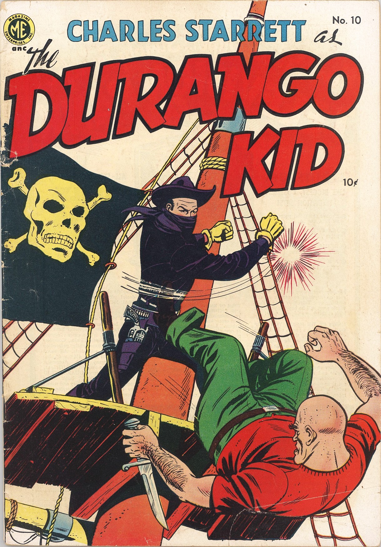 Read online Charles Starrett as The Durango Kid comic -  Issue #10 - 1
