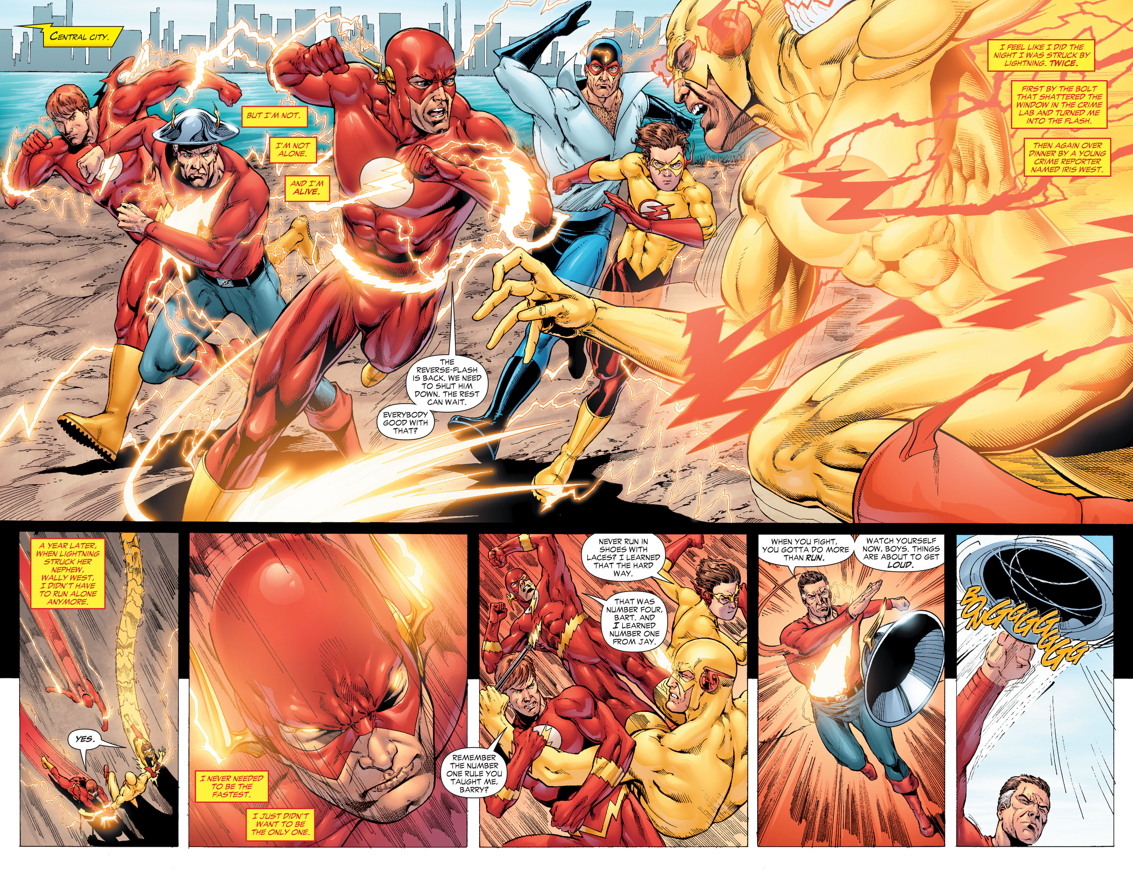 Read online The Flash: Rebirth comic -  Issue # _TPB (Part 2) - 11