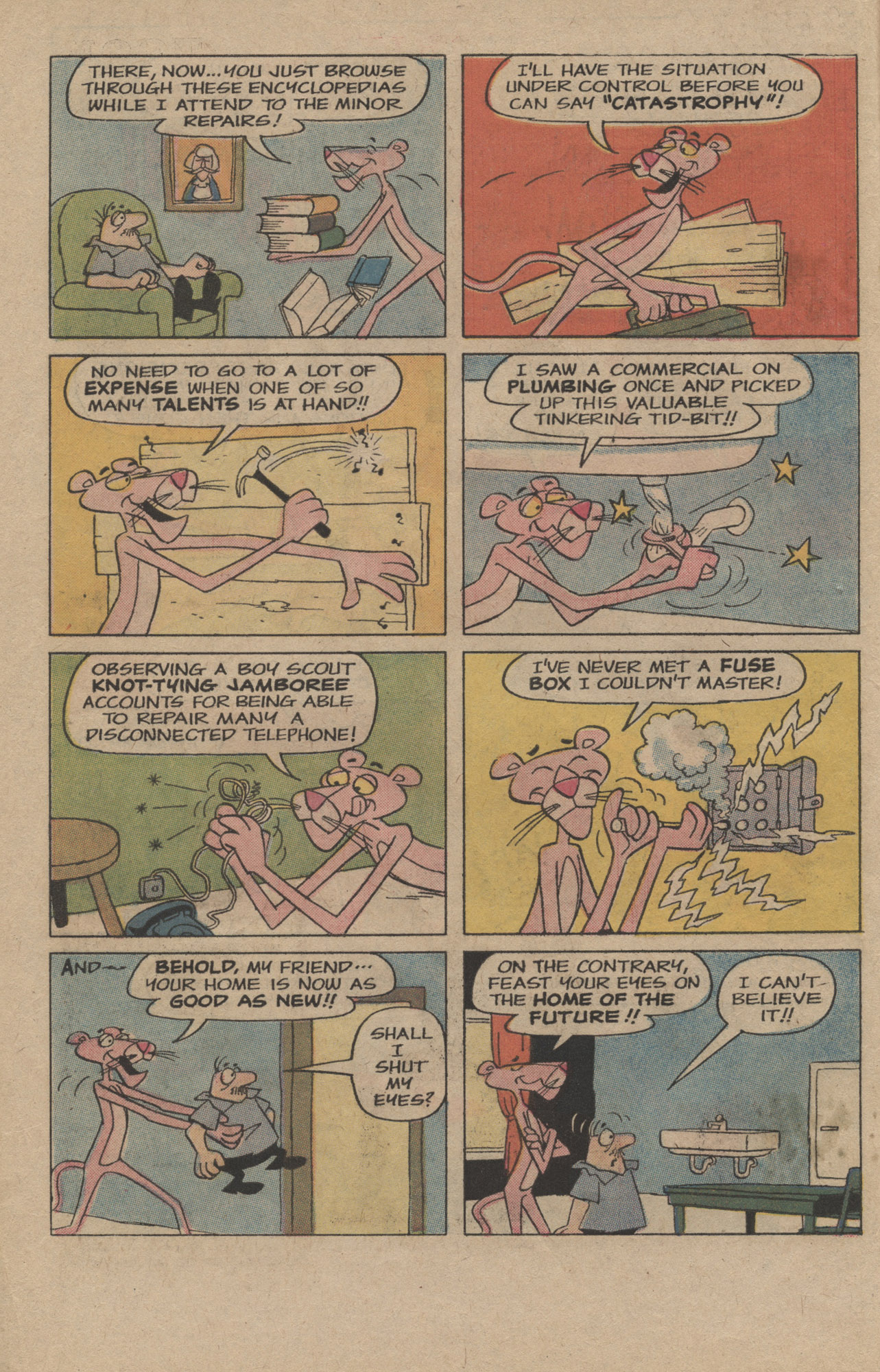 Read online The Pink Panther (1971) comic -  Issue #28 - 6