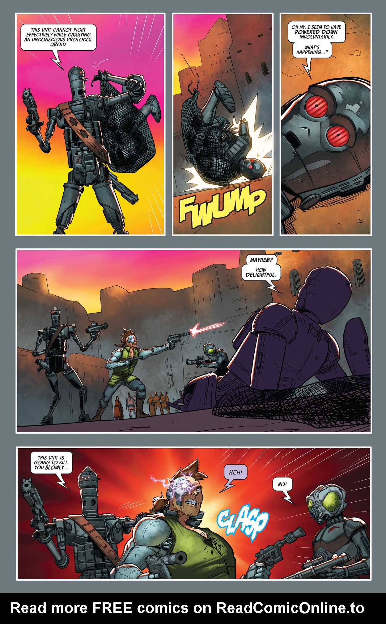 Read online Star Wars: Dark Droids - D-Squad comic -  Issue #3 - 6