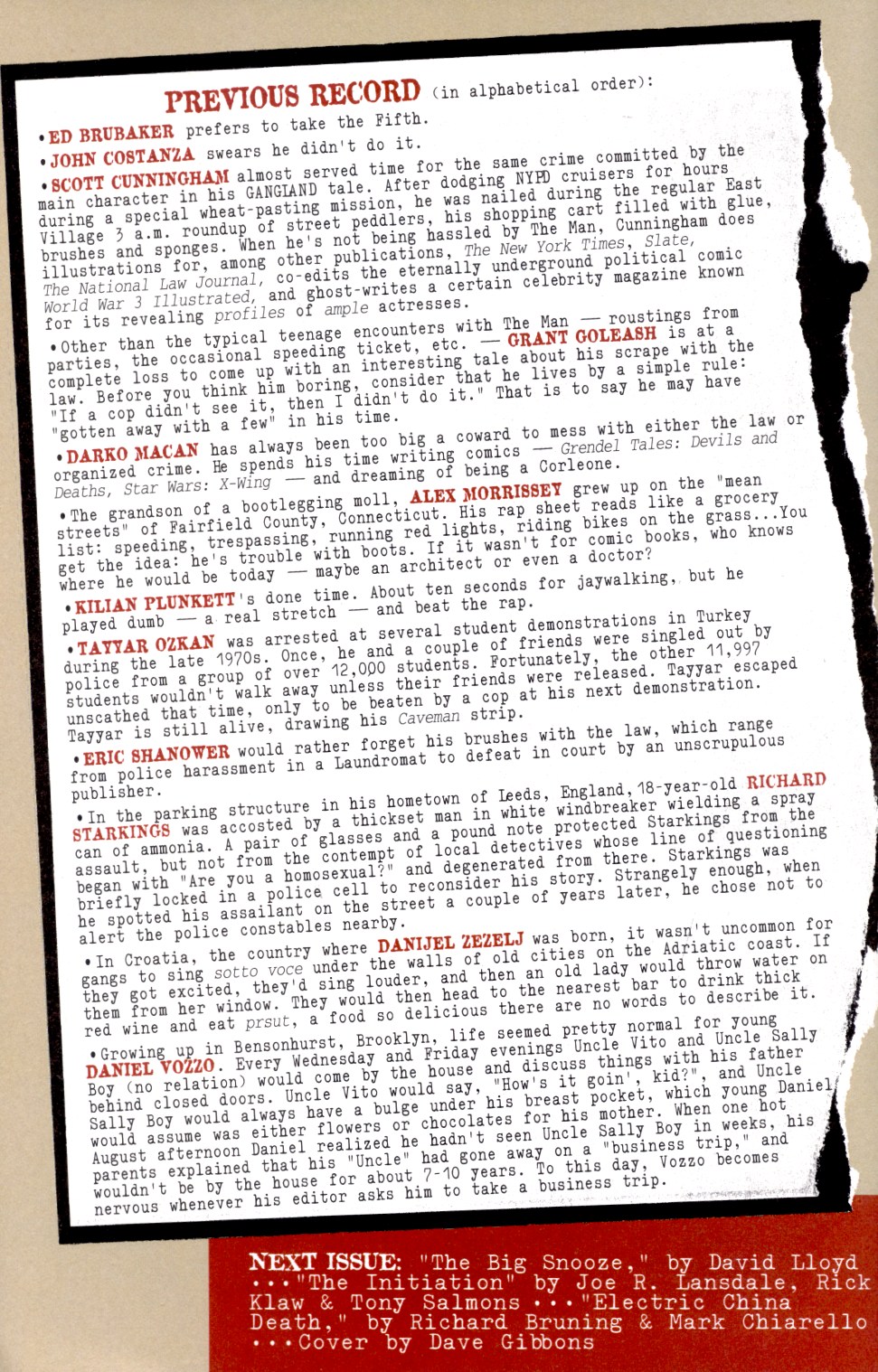 Read online Gangland comic -  Issue #3 - 3