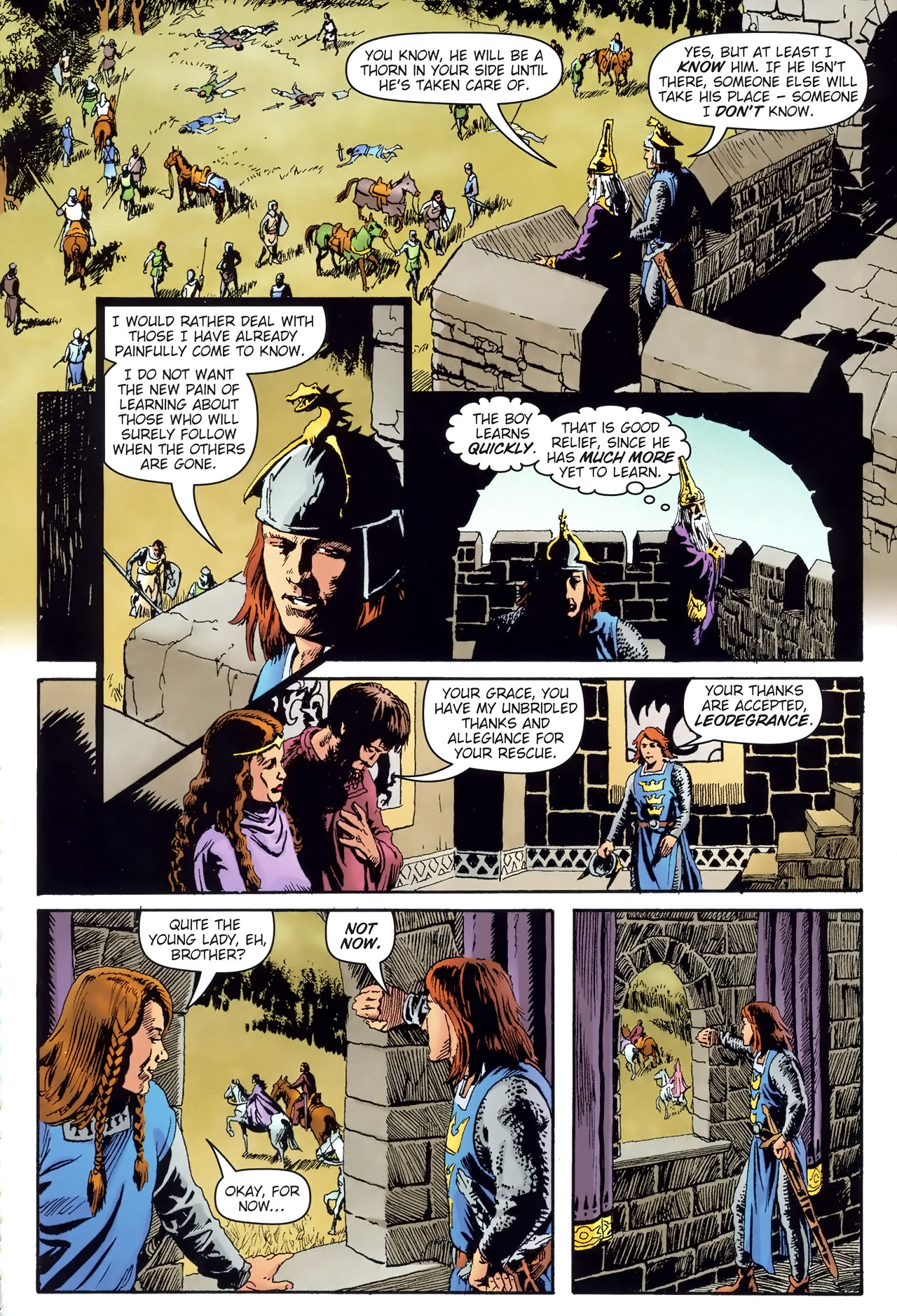 Read online King Arthur - Excalibur Unsheated comic -  Issue # Full - 33